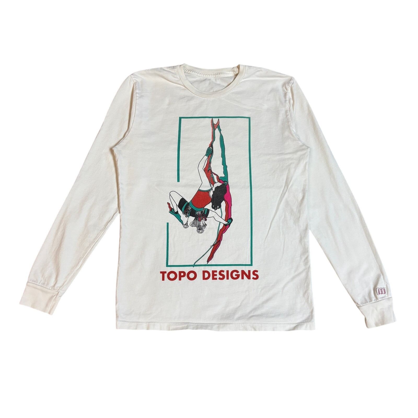Topo Designs Topo Designs Red Mountain Climber Long Sleeve Shirt Men's S Size US S / EU 44-46 / 1 - 1 Thumbnail