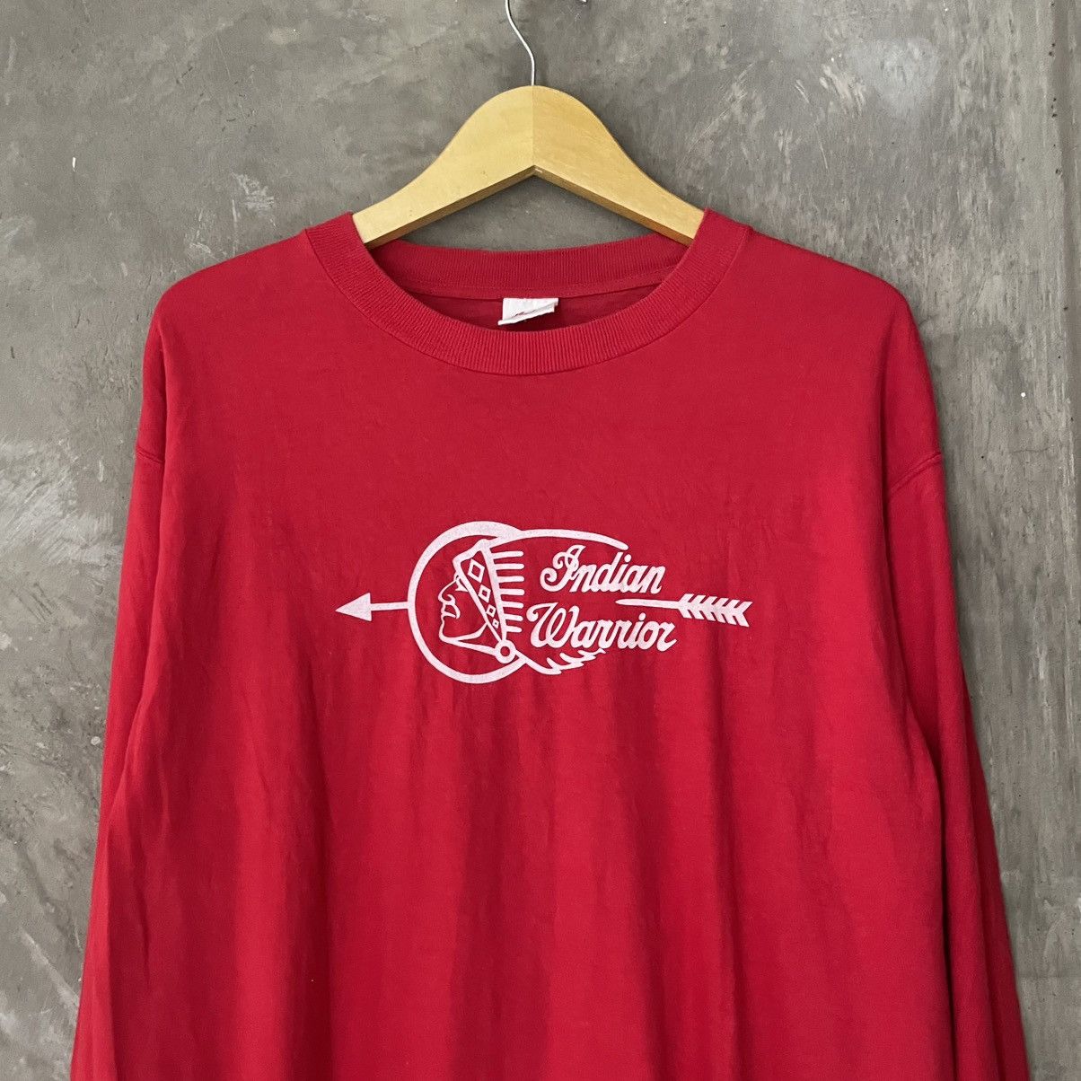 Indian Motorcycle Indian Motorcycle Indian Warrior Head Long Sleeve tshirt Size US L / EU 52-54 / 3 - 2 Thumbnail