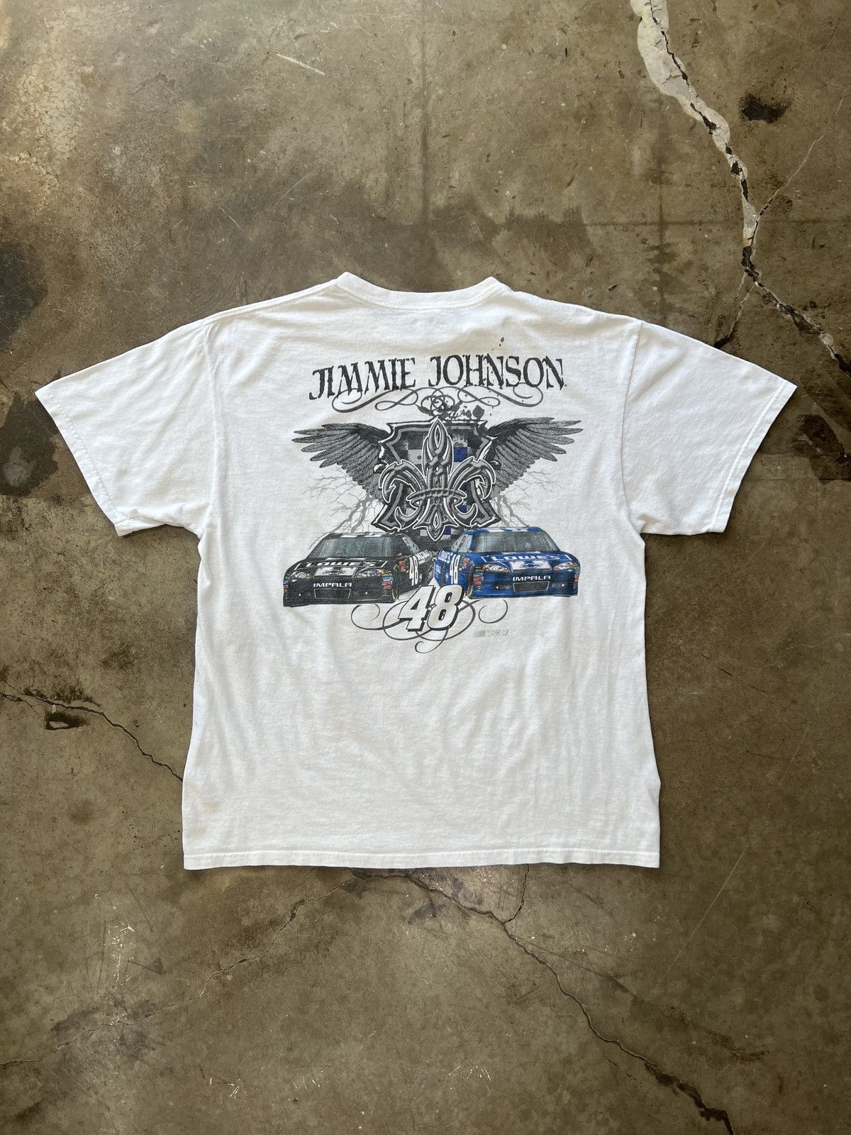 NASCAR × Vintage NASCAR Jimmie Johnson Lowes Tee XL Size US XL / EU 56 / 4 - 2 Thumbnail