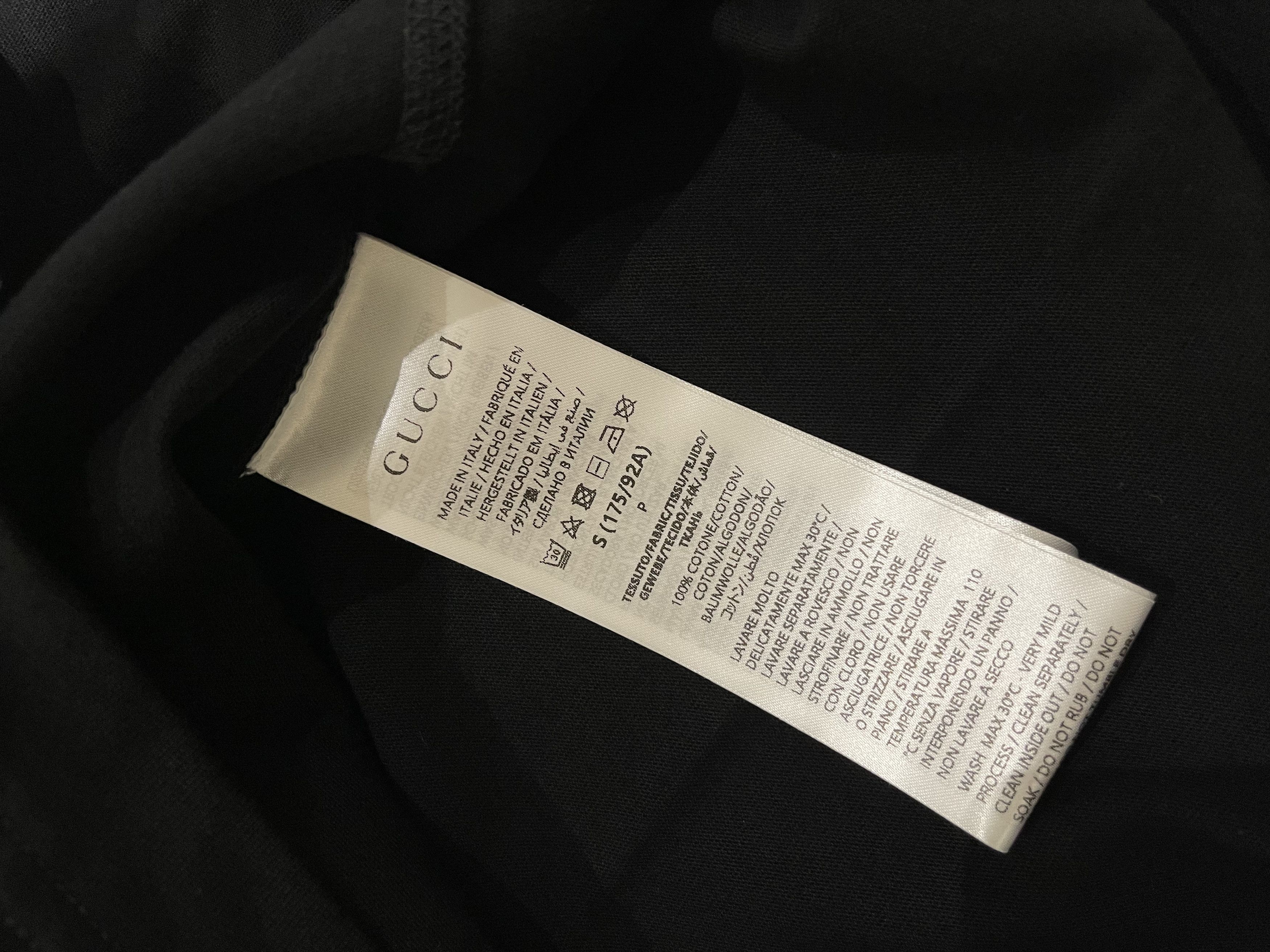 Gucci Gucci Printed Cotton Jersey T Shirt Size US S / EU 44-46 / 1 - 5 Thumbnail