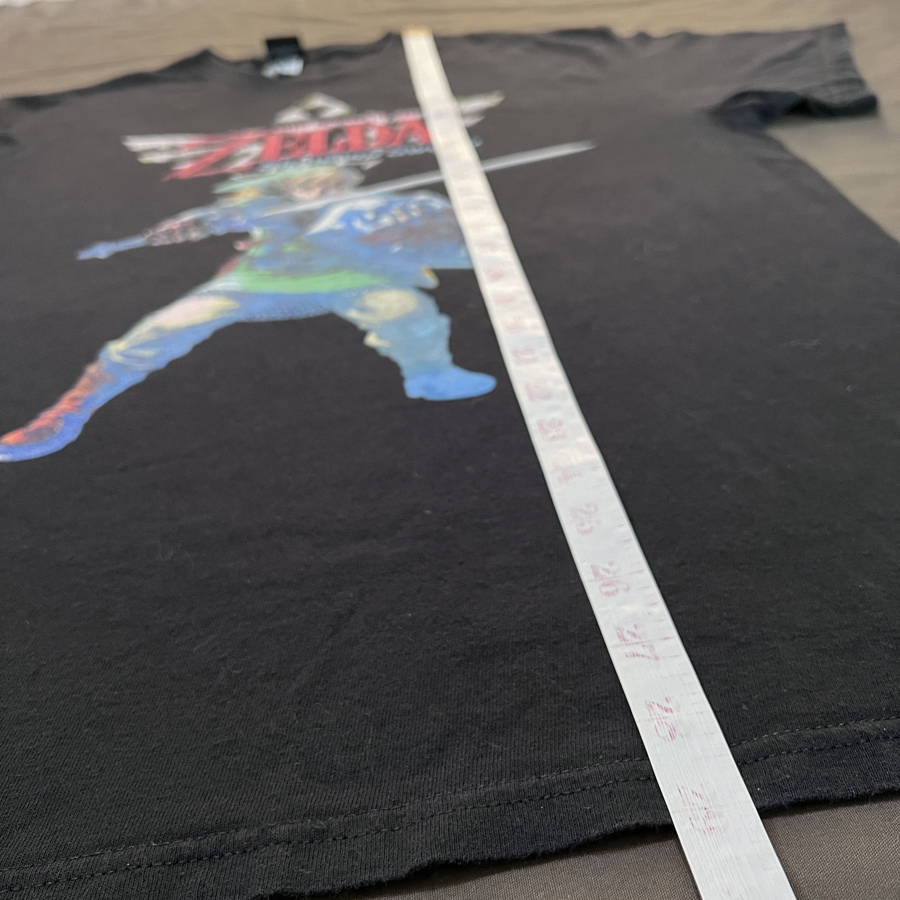 Cartoon Network × Nintendo × Vintage Vintage Y2K Zelda Logo Promo Tee Nintendo Faded Size US L / EU 52-54 / 3 - 7 Thumbnail