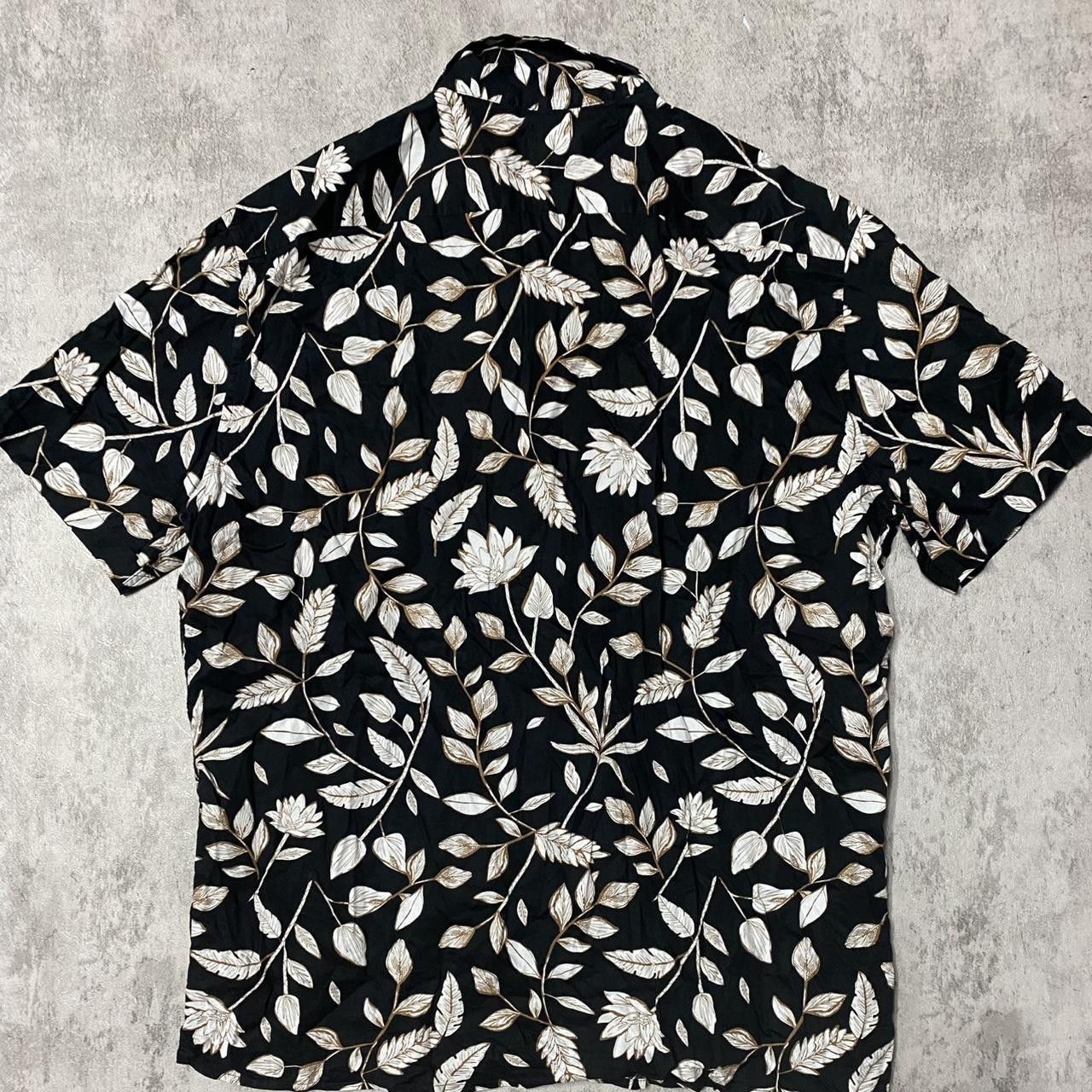 Other Autograph black and white floral button-up shirt Size US L / EU 52-54 / 3 - 4 Thumbnail