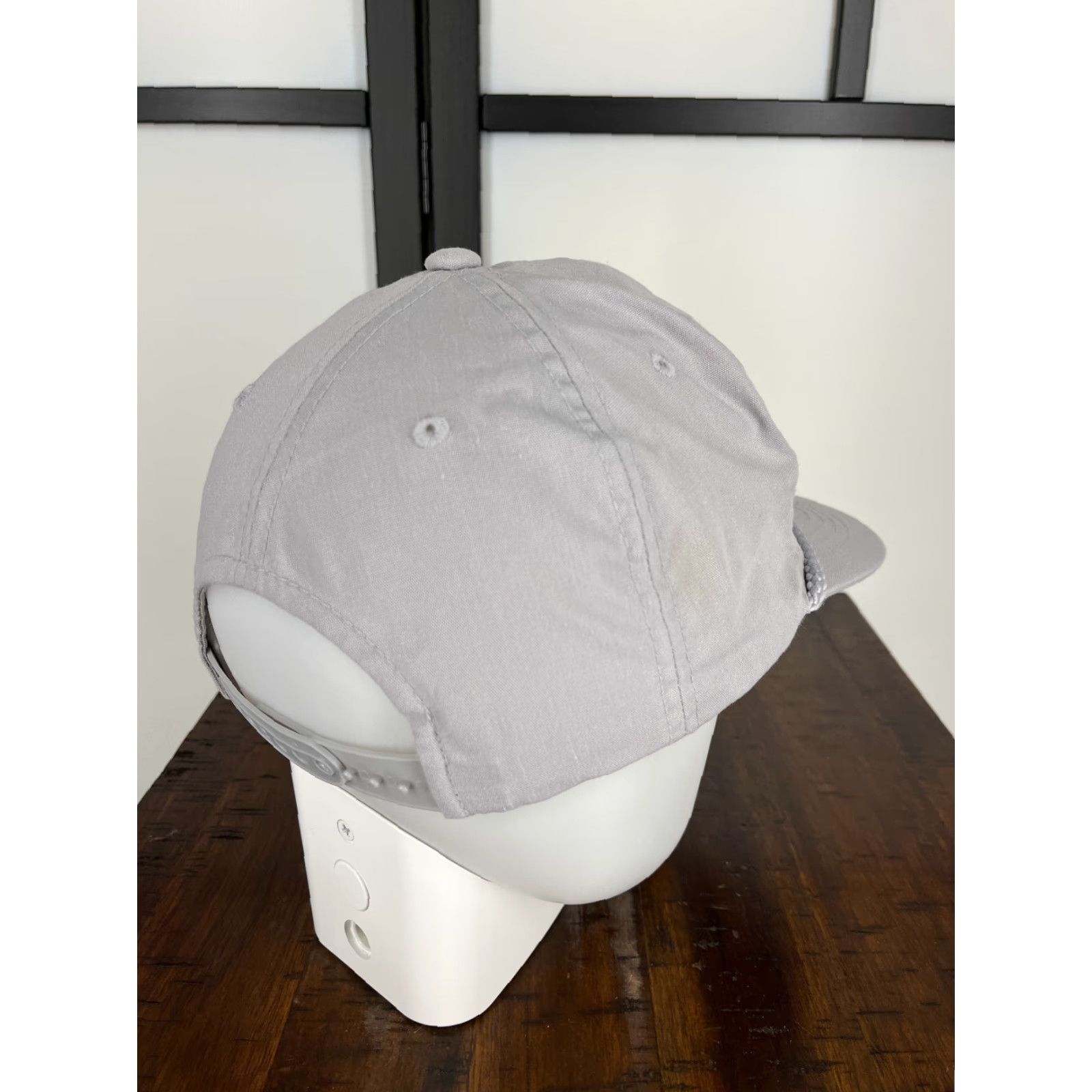 Vintage VINTAGE VTG QB Cos Hangar Hat Cap Snap Back Adult One Size Gray Cotton Polyester Blend Size ONE SIZE - 7 Thumbnail