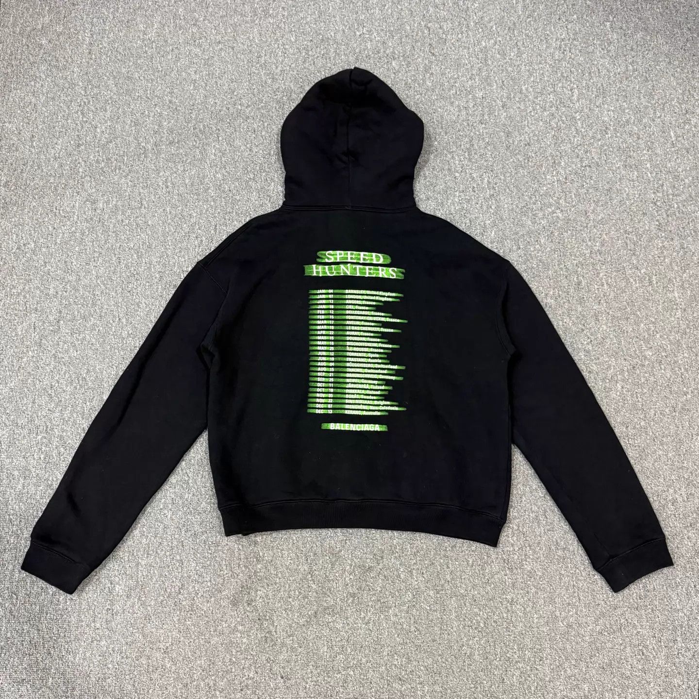 Balenciaga Balenciaga Speed Hunters Band Graphic Hoodie M 99 New Size US M / EU 48-50 / 2 - 2 Thumbnail