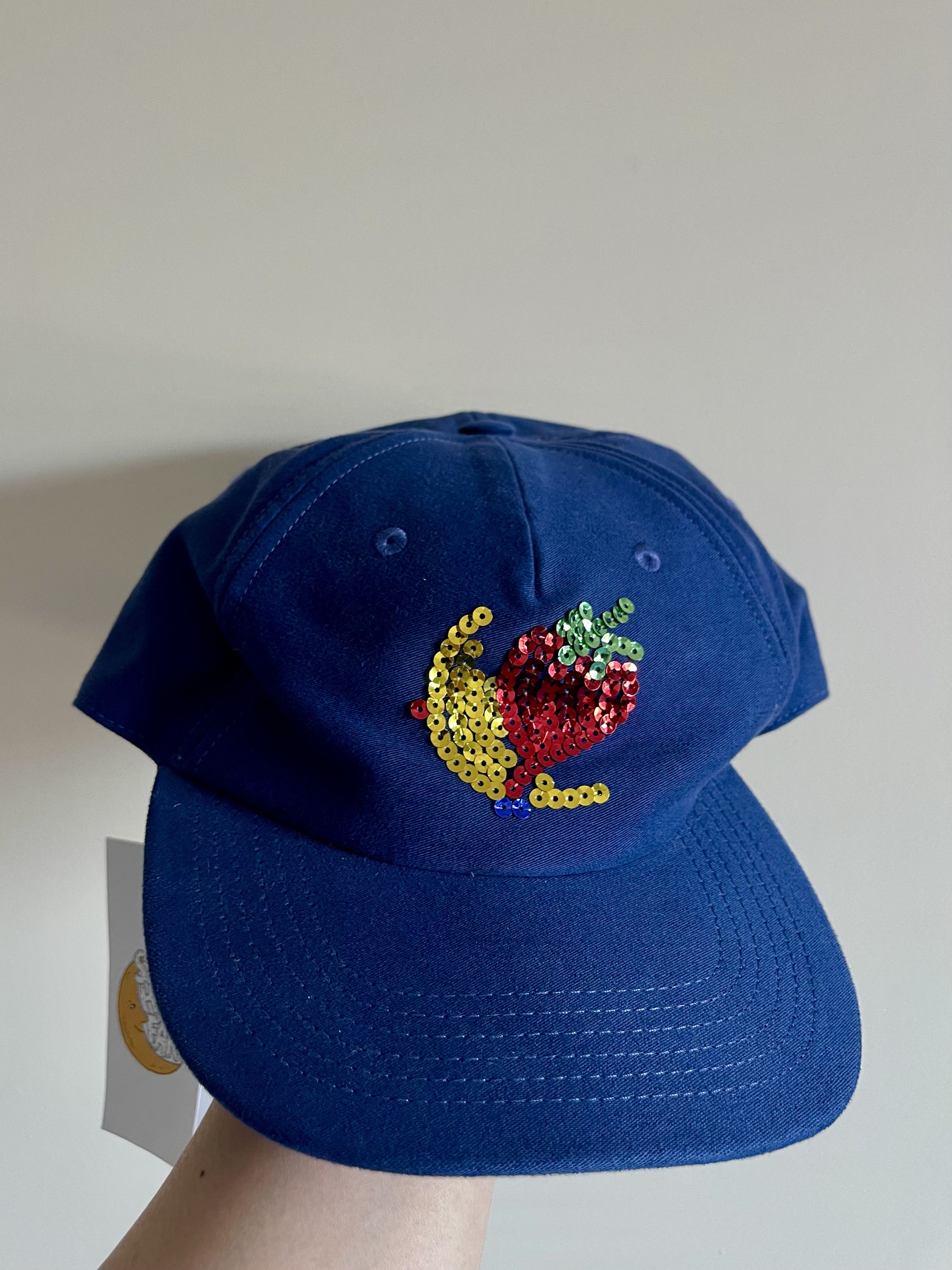 Sky High Farm Workwear SKY HIGH FARM WORKWEAR Sequin-Embellished Denim Cap Size ONE SIZE - 5 Thumbnail