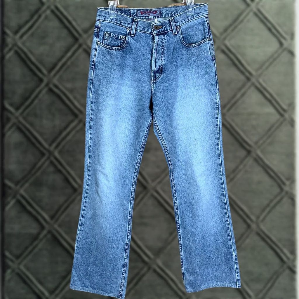 Silver Jeans Co. VINTAGE Silver Jeans Jeans Distressed 31x34 Blue Denim Straight Mens 32 Inseam 31 Waist Regular Size US 31 - 1 Thumbnail