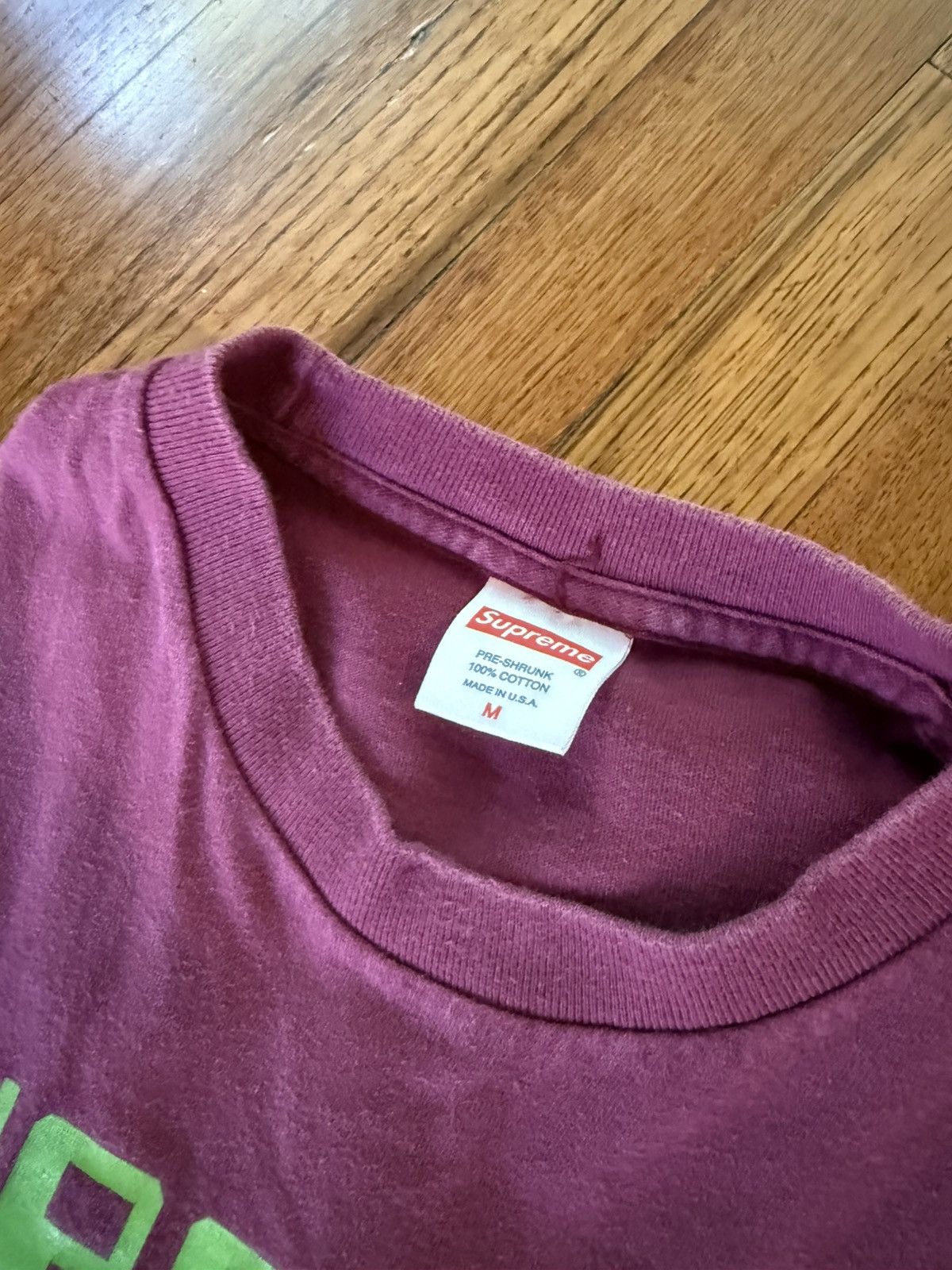 Supreme SUPREME x Hr Giger 2014 tee maroon Size US M / EU 48-50 / 2 - 6 Thumbnail