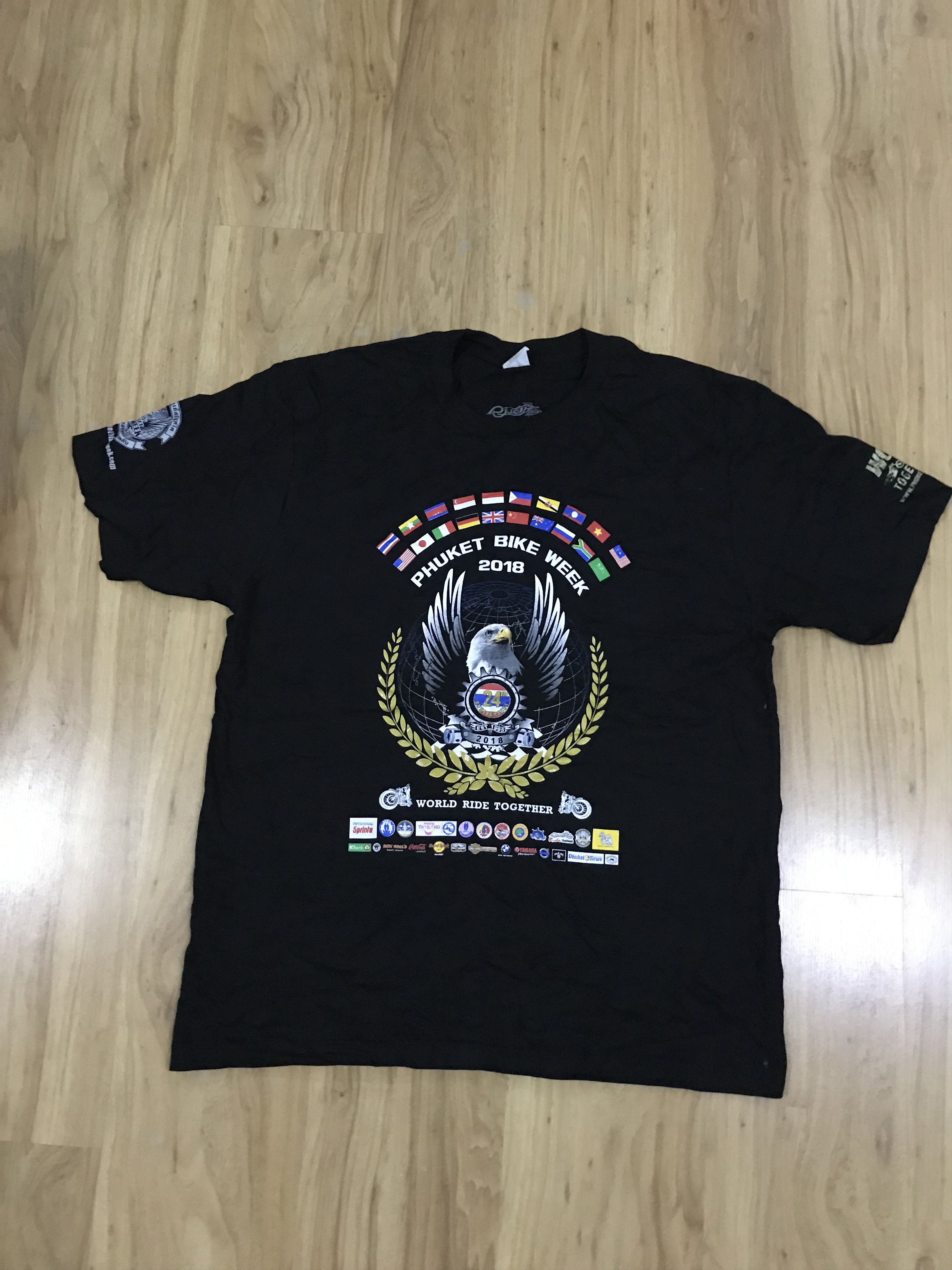 Official Phuket Bike Week 2018 T-Shirt (Size 5XL)
