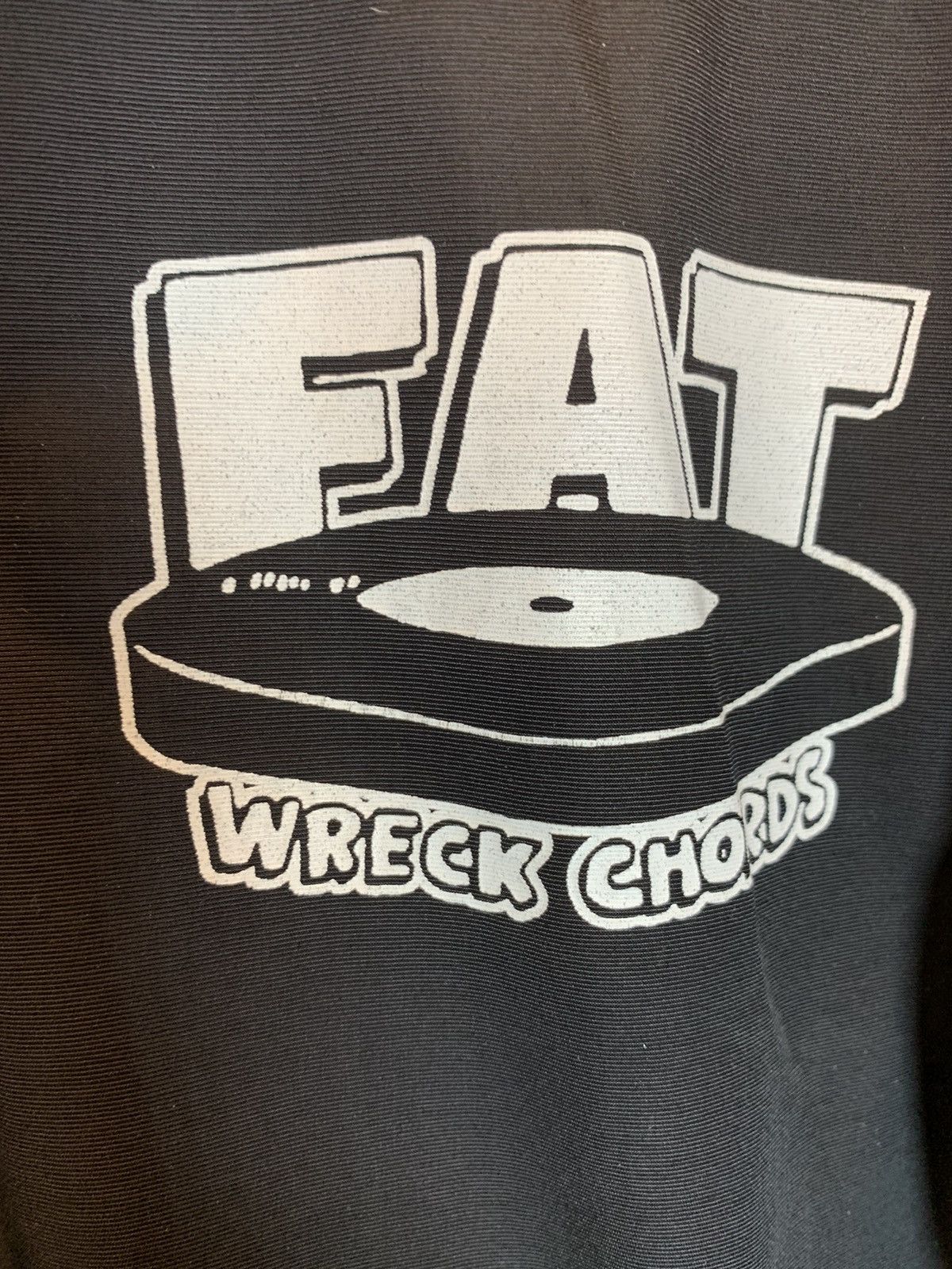 RARE* FAT Wreck Chords Records Music Label Jacket - Large