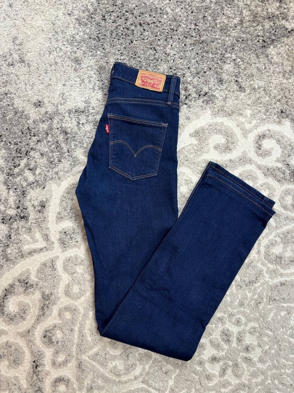Levi's Levi's Slimming Straight Leg Jeans - Dark Wash - Size 26 Size 26" / US 2 / IT 38 - 7 Thumbnail