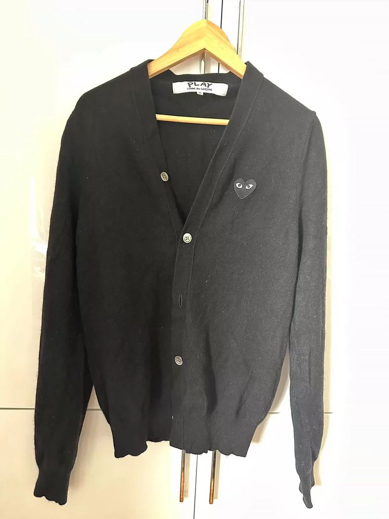 Comme Des Garcons All-wool cardigan