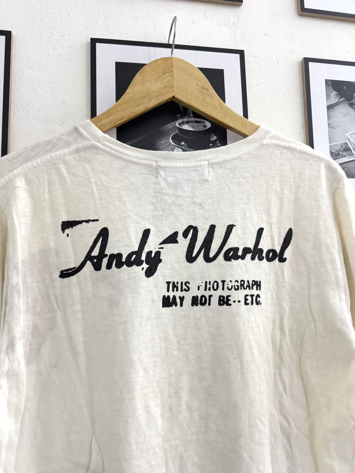 Andy Warhol × Hysteric Glamour Rare Hysteric Glamour Edie Sedgwick 1968 Tee Size US M / EU 48-50 / 2 - 4 Thumbnail