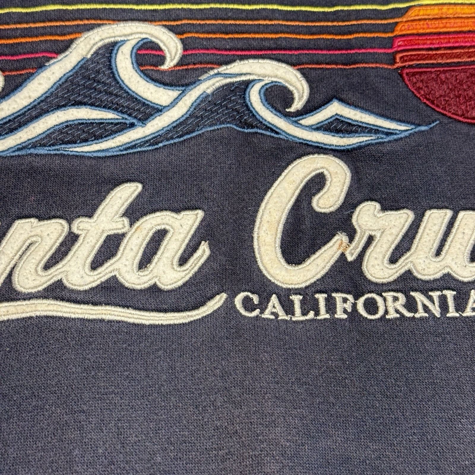 Vintage Vintage Santa Cruz California Hoodie Mens Small 23.5x25 Embr Size US S / EU 44-46 / 1 - 5 Thumbnail