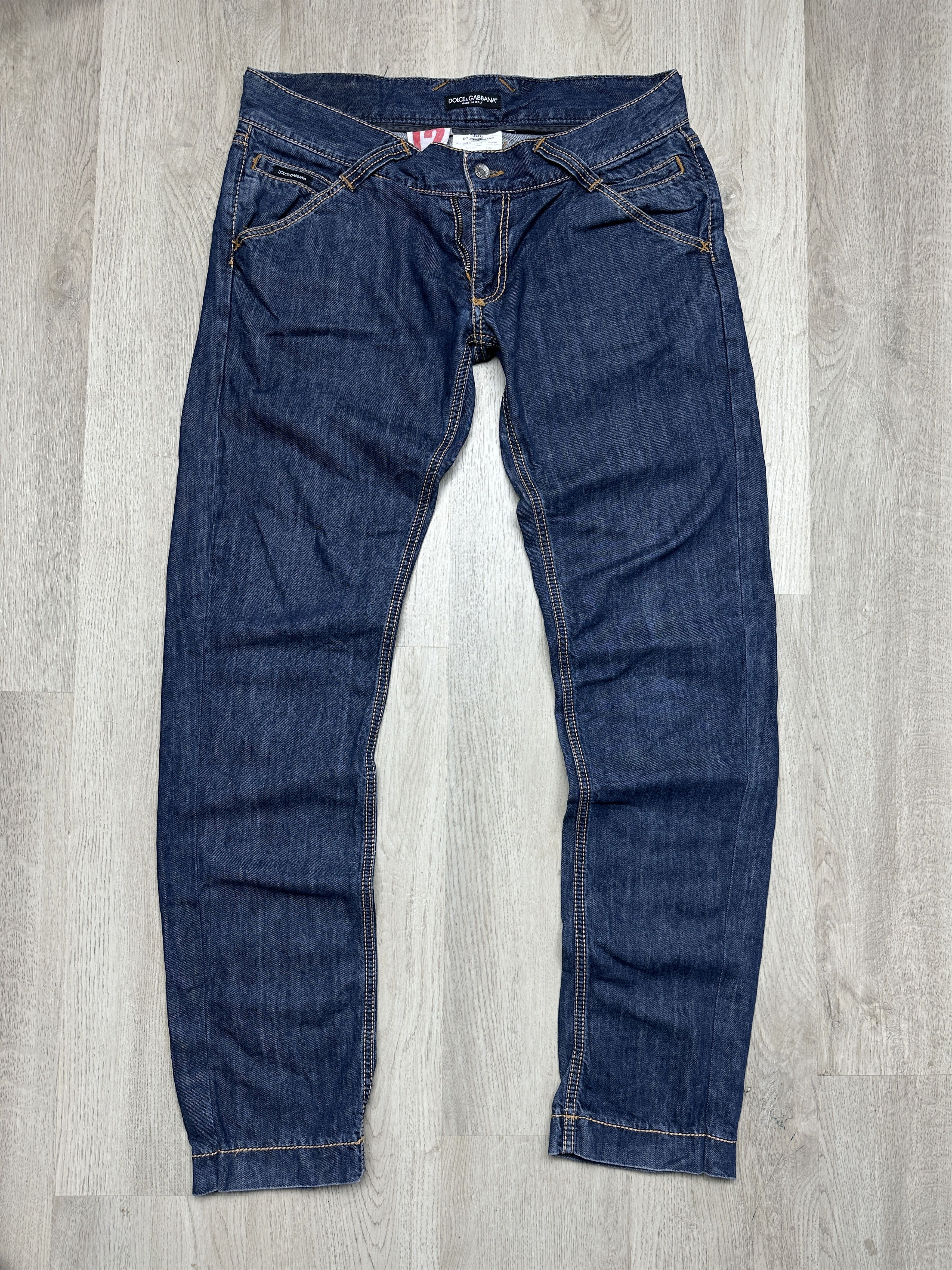 Dolce & Gabbana Dolce & Gabbana Mens LOW RISE Denim Pants Jeans Size US 34 / EU 50 - 1 Thumbnail