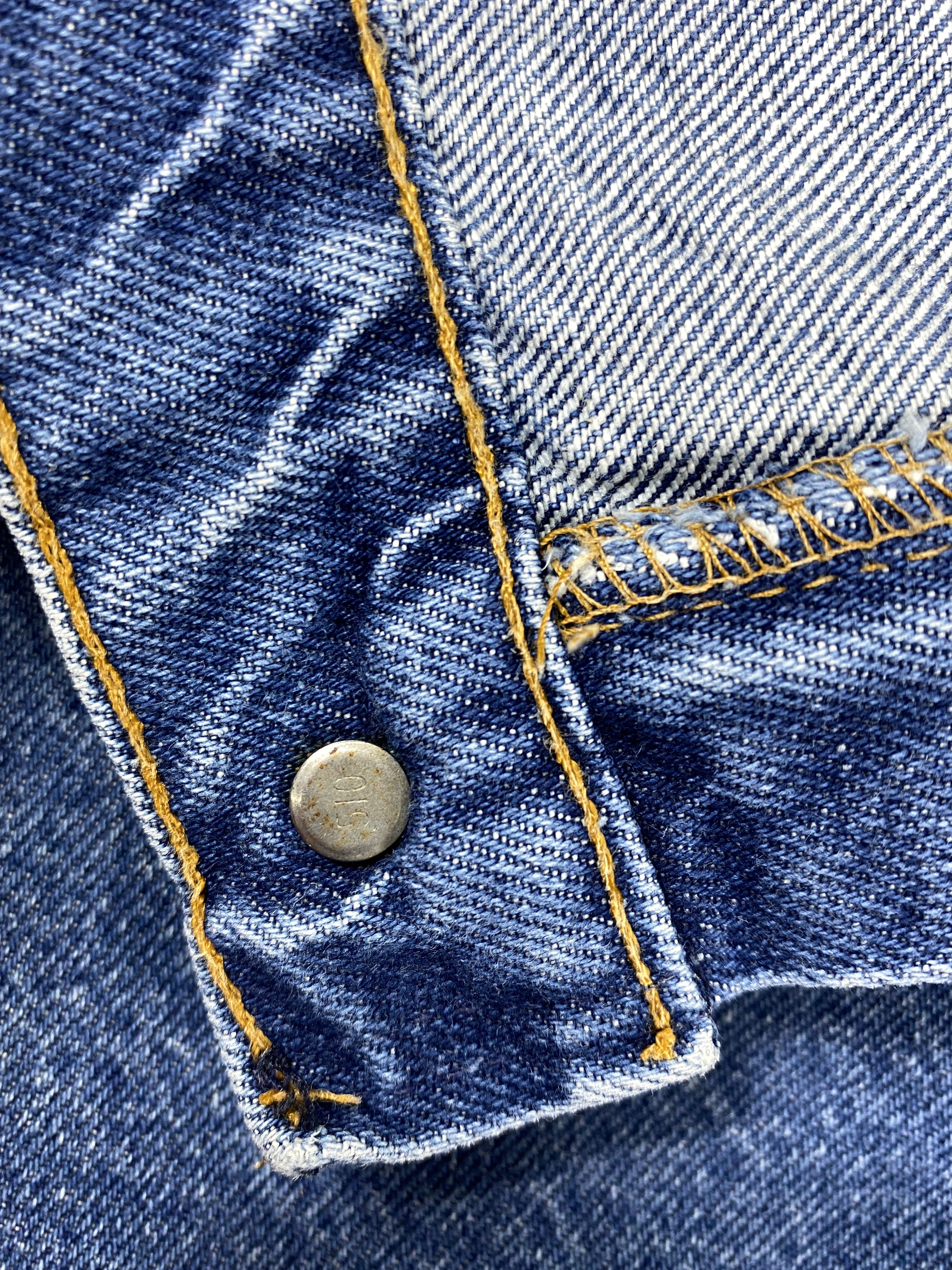 Vintage Blue Vintage Levi's Orange Tab Jeans 40x29 Denim -JN2281 Size US 40 / EU 56 - 7 Thumbnail