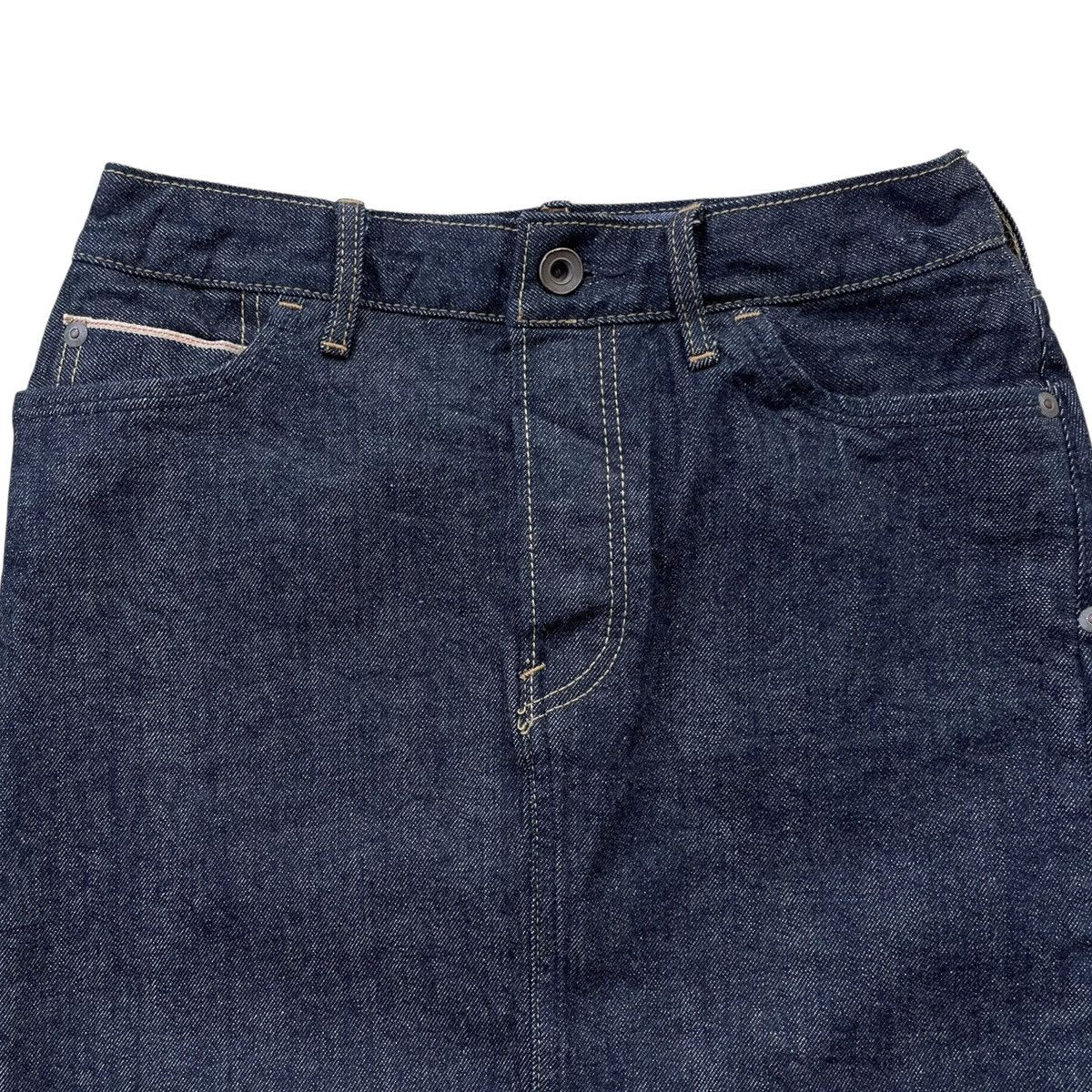GOA Goa Nimes Japan Selvedge Denim Mid Length Skirt Size 27" / US 4 / IT 40 - 3 Thumbnail