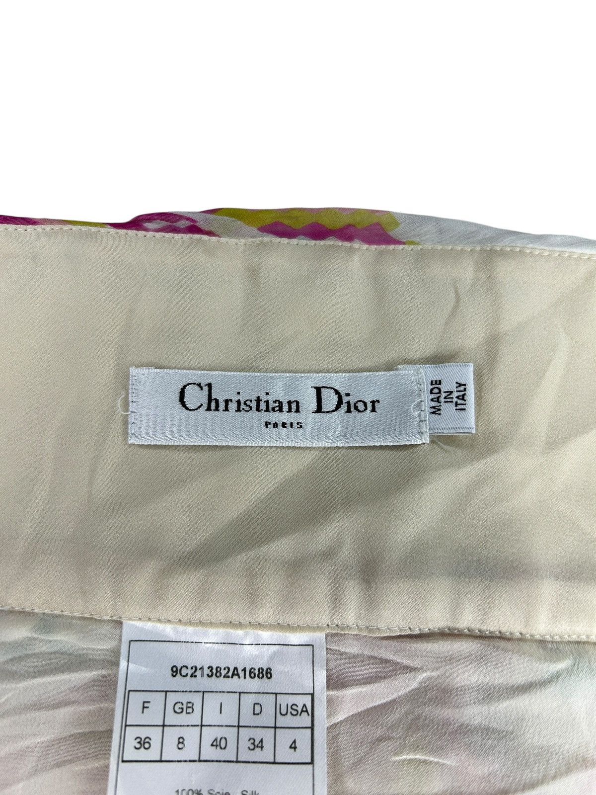 Dior Resort 2009 Dior by Galliano Skirt Size 26" / US 2 / IT 38 - 9 Thumbnail