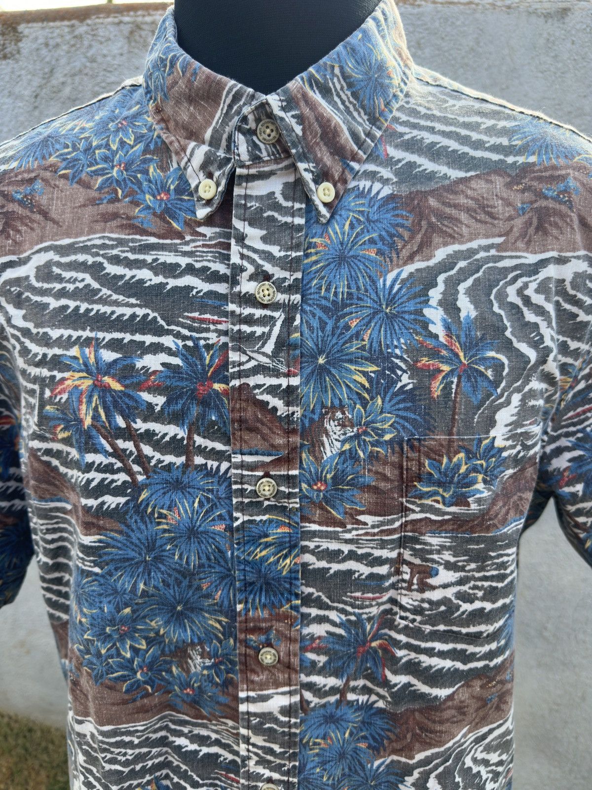 Reyn Spooner PreOwned Reyn Spooner Tailored Fit Multicolored Men's XL Size US XL / EU 56 / 4 - 3 Thumbnail