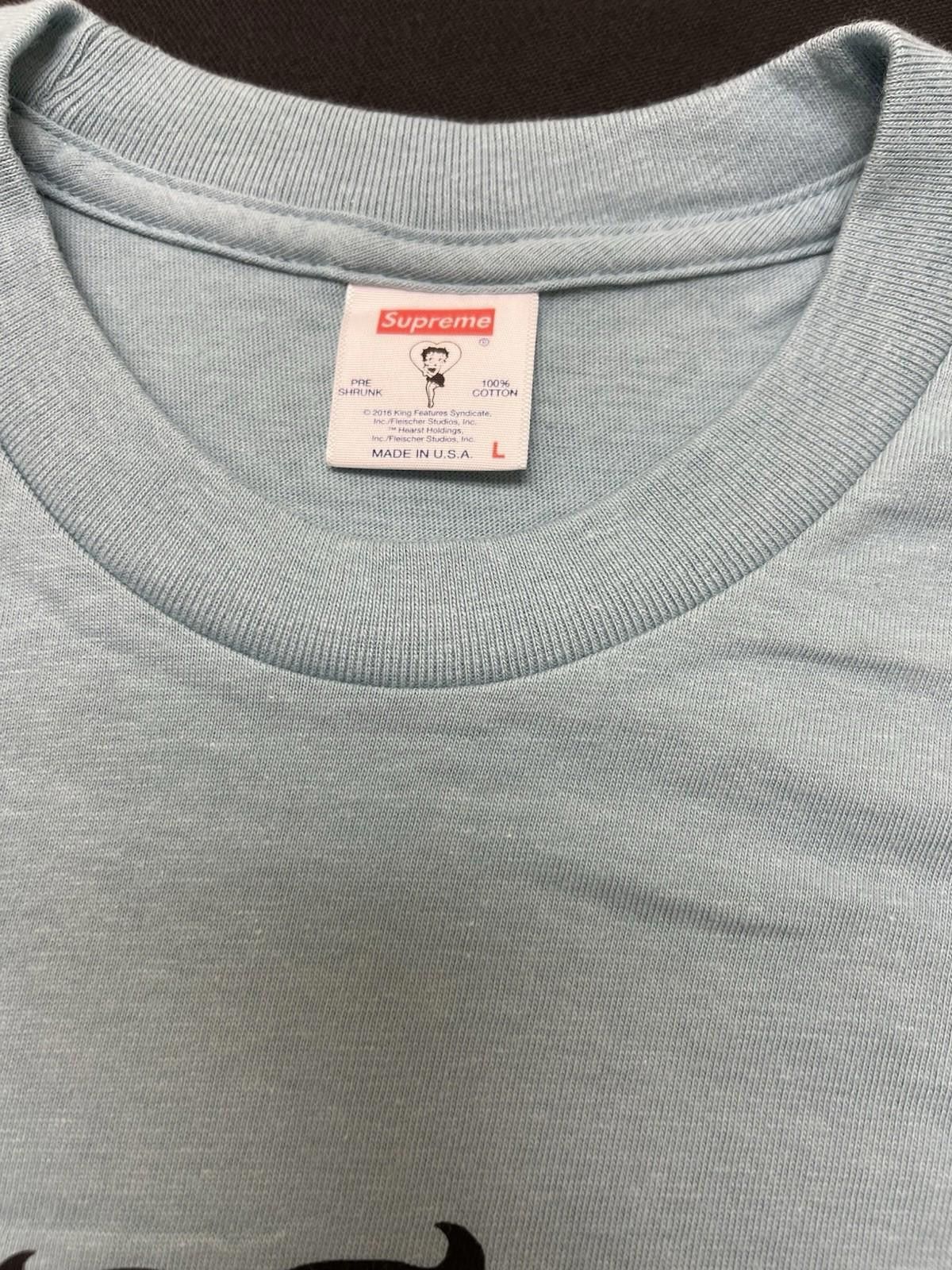 Supreme SS16 SUPREME Berry Boop Tee Teal L Large Size US L / EU 52-54 / 3 - 4 Thumbnail