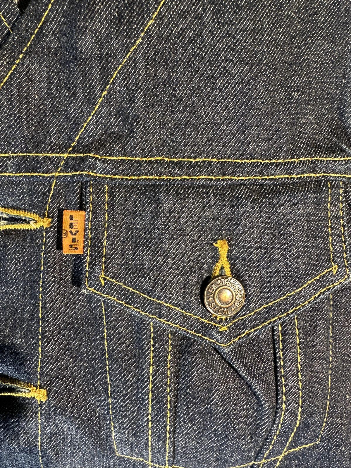 Levi's Levis Orange Tab denim vest Size US S / EU 44-46 / 1 - 2 Thumbnail