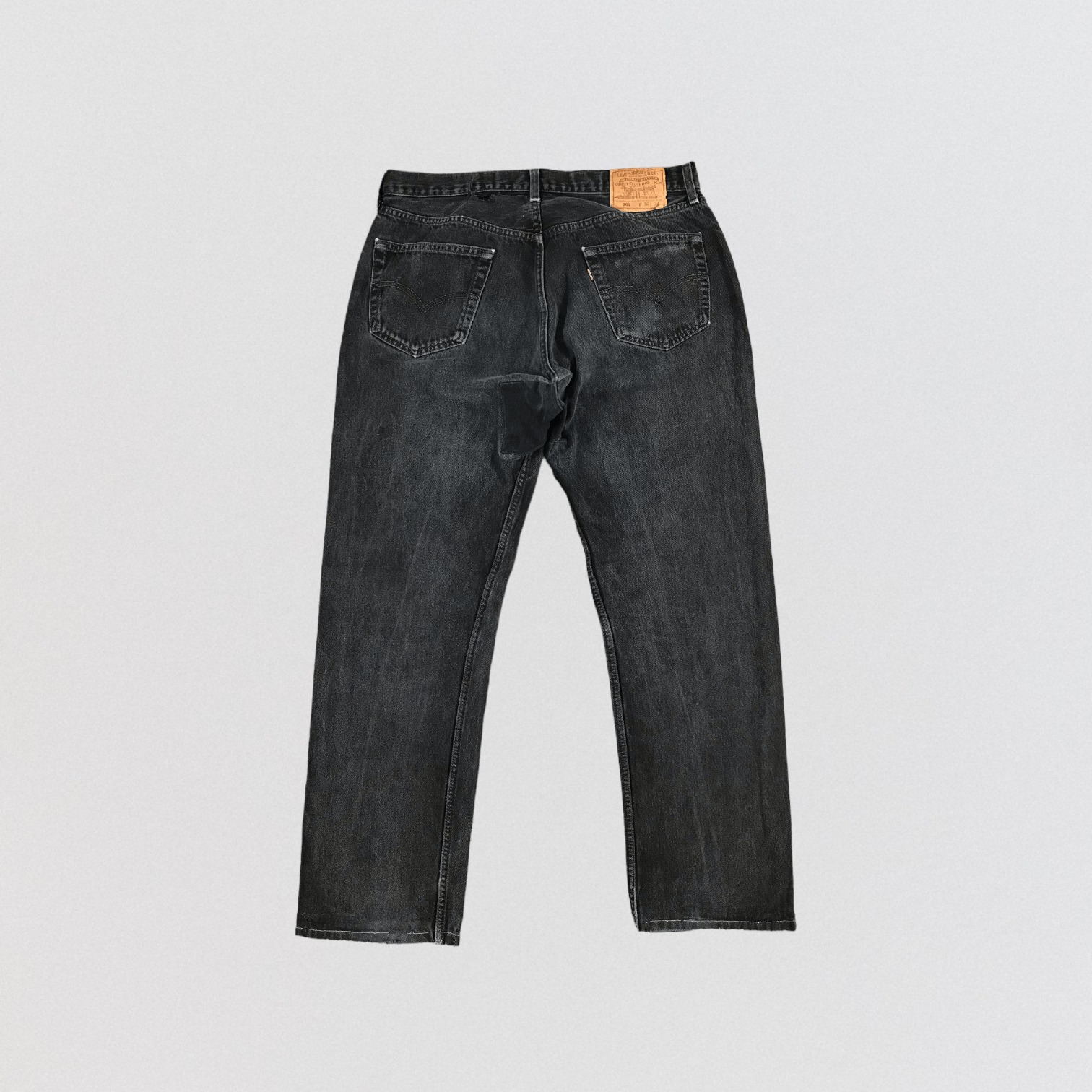 Levi's Vintage 90s Distress Levis 501 Jeans-JM1589 Size US 36 / EU 52 - 2 Thumbnail
