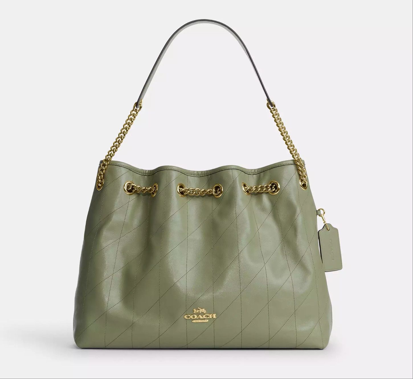 Coach Evelyn Shoulder Bag With Quilting CDR00 Size ONE SIZE - 10 Thumbnail
