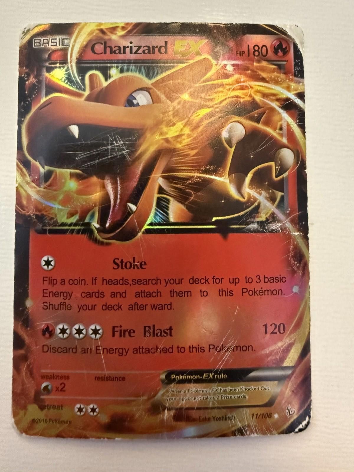 Other Charizard EX 11/106 – XY Flashfire Ultra Rare Holo Size ONE SIZE - 1 Thumbnail