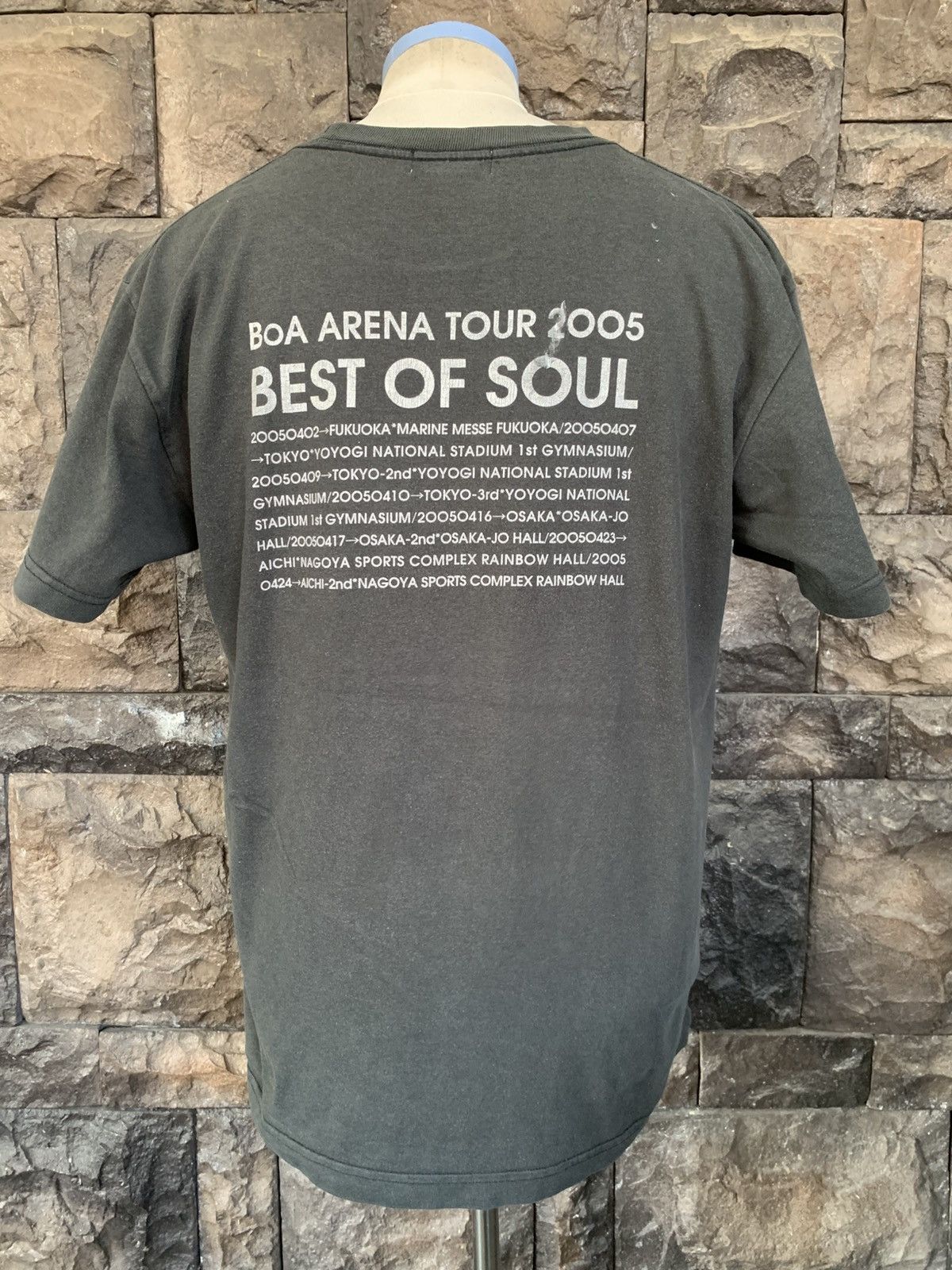 Vintage Vintage BoA Korean Singer K Pop Arena Tour 2005 T Shirt Size US L / EU 52-54 / 3 - 6 Thumbnail