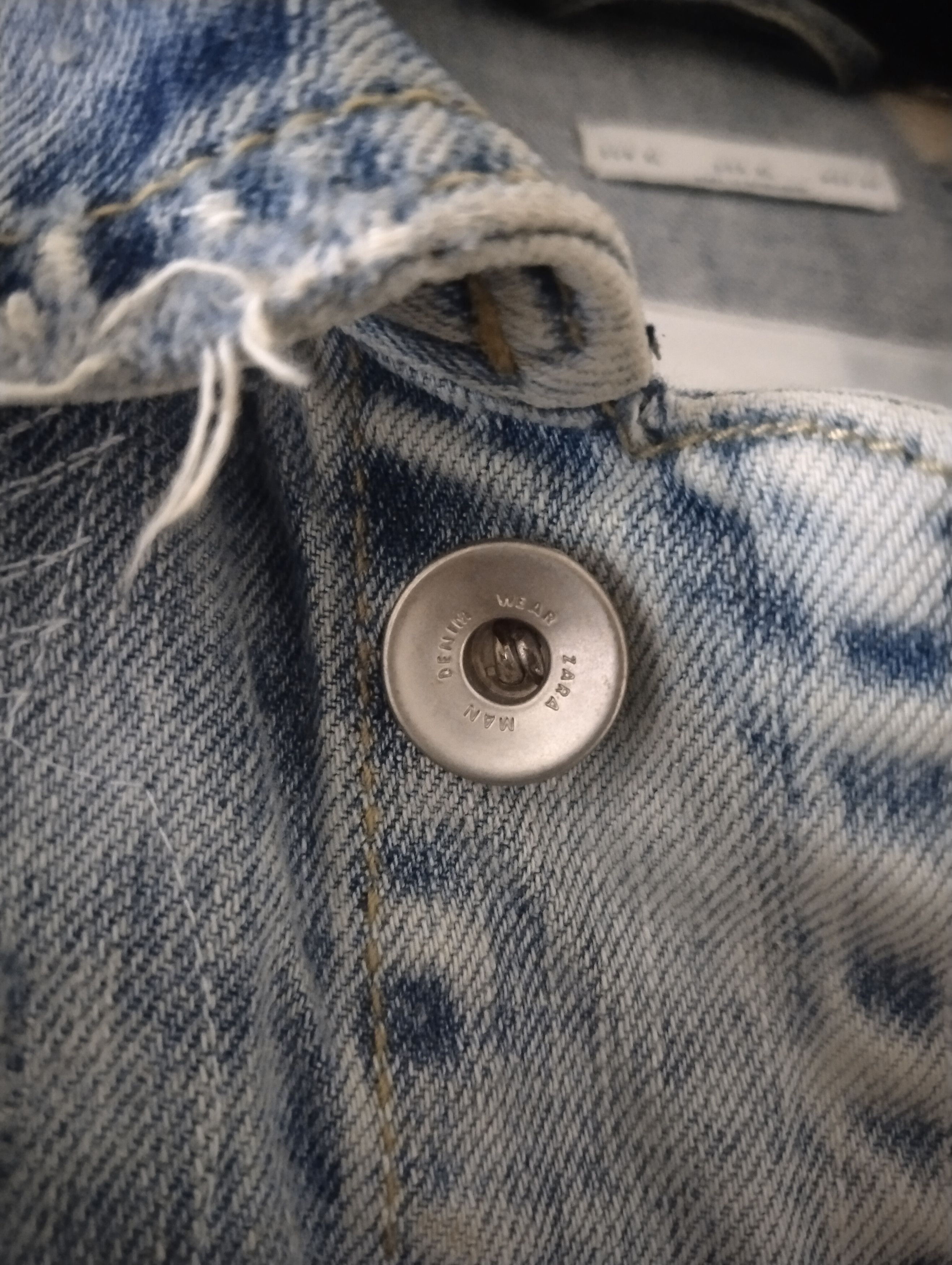 Zara 🔥Rare Distressed Trashed Denim Jacket by ZARA Size US XL / EU 56 / 4 - 6 Thumbnail