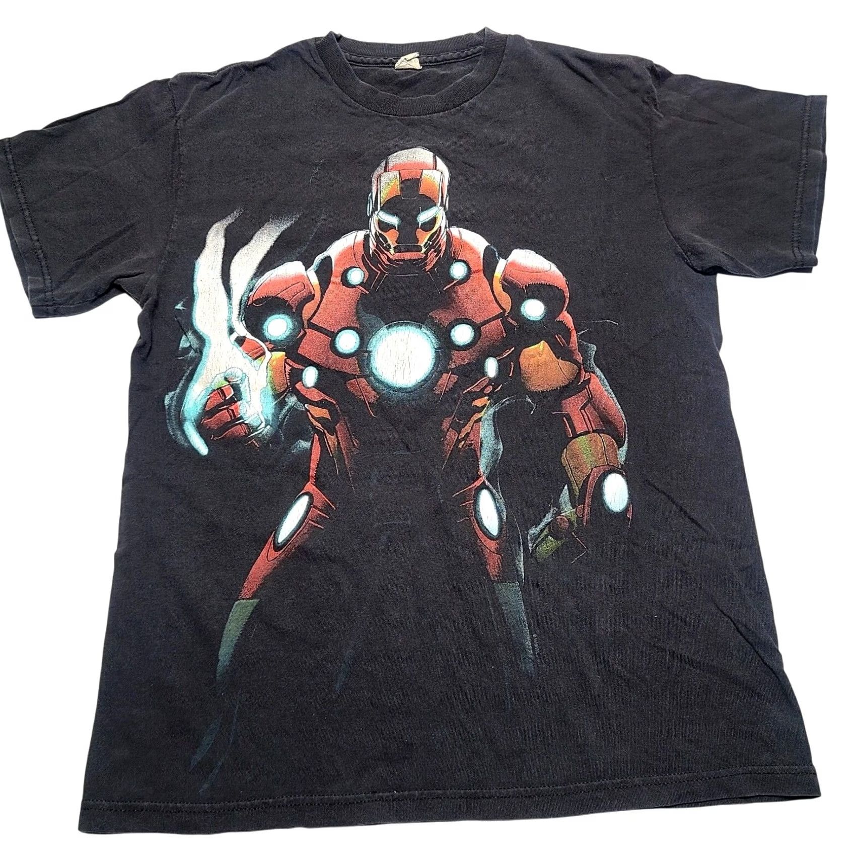 Delta VINTAGE Marvel Iron Man T-Shirt Adult Size Medium Faded 2000s Size US M / EU 48-50 / 2 - 2 Thumbnail