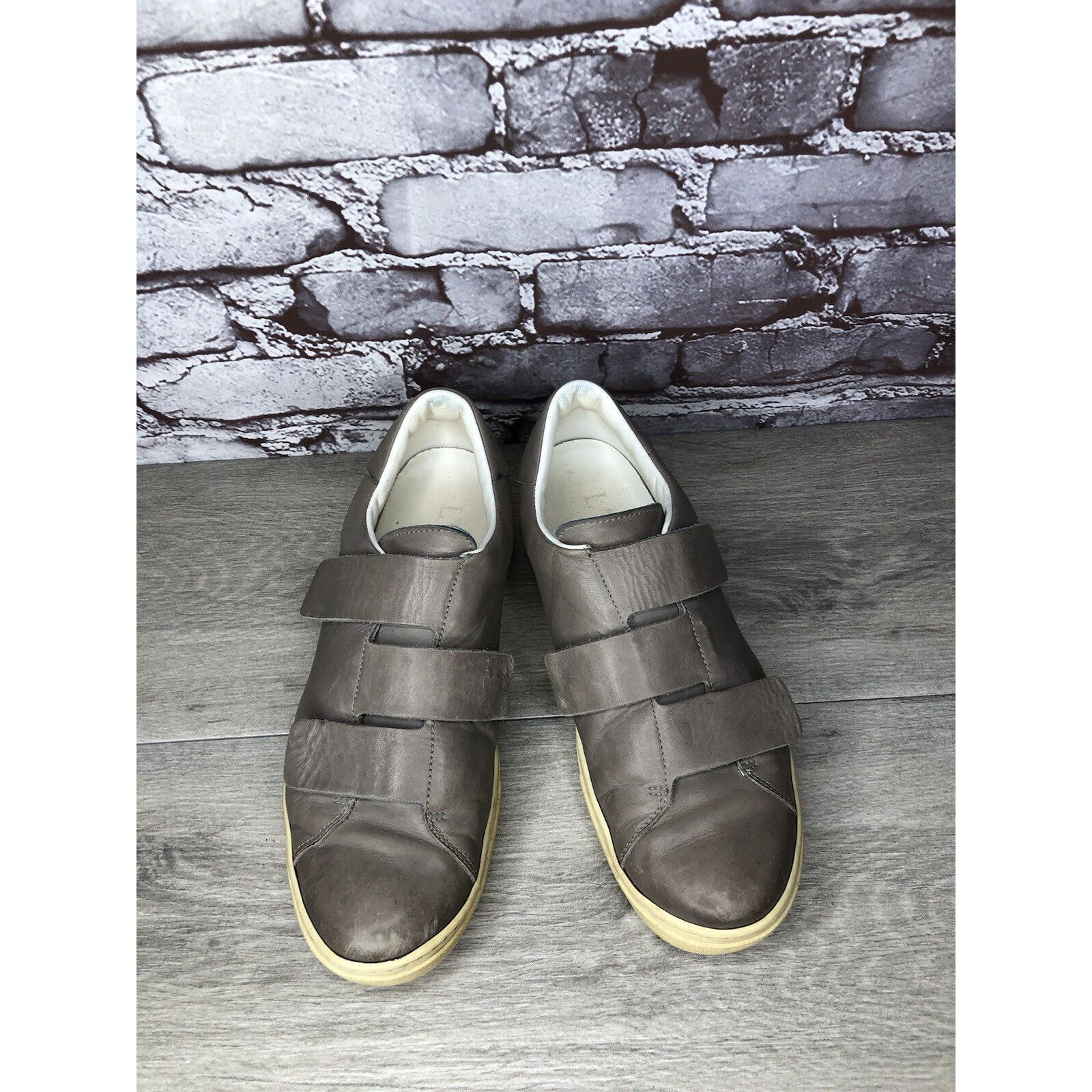 Other L'idea by Lori Gray Leather Comfort Strap Sneakers Shoes Wom Size US 10.5 / IT 40.5 - 10 Thumbnail