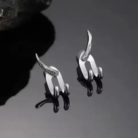 Other Vintage Fashion Geometric Charm Punk Earring Size ONE SIZE - 2 Thumbnail