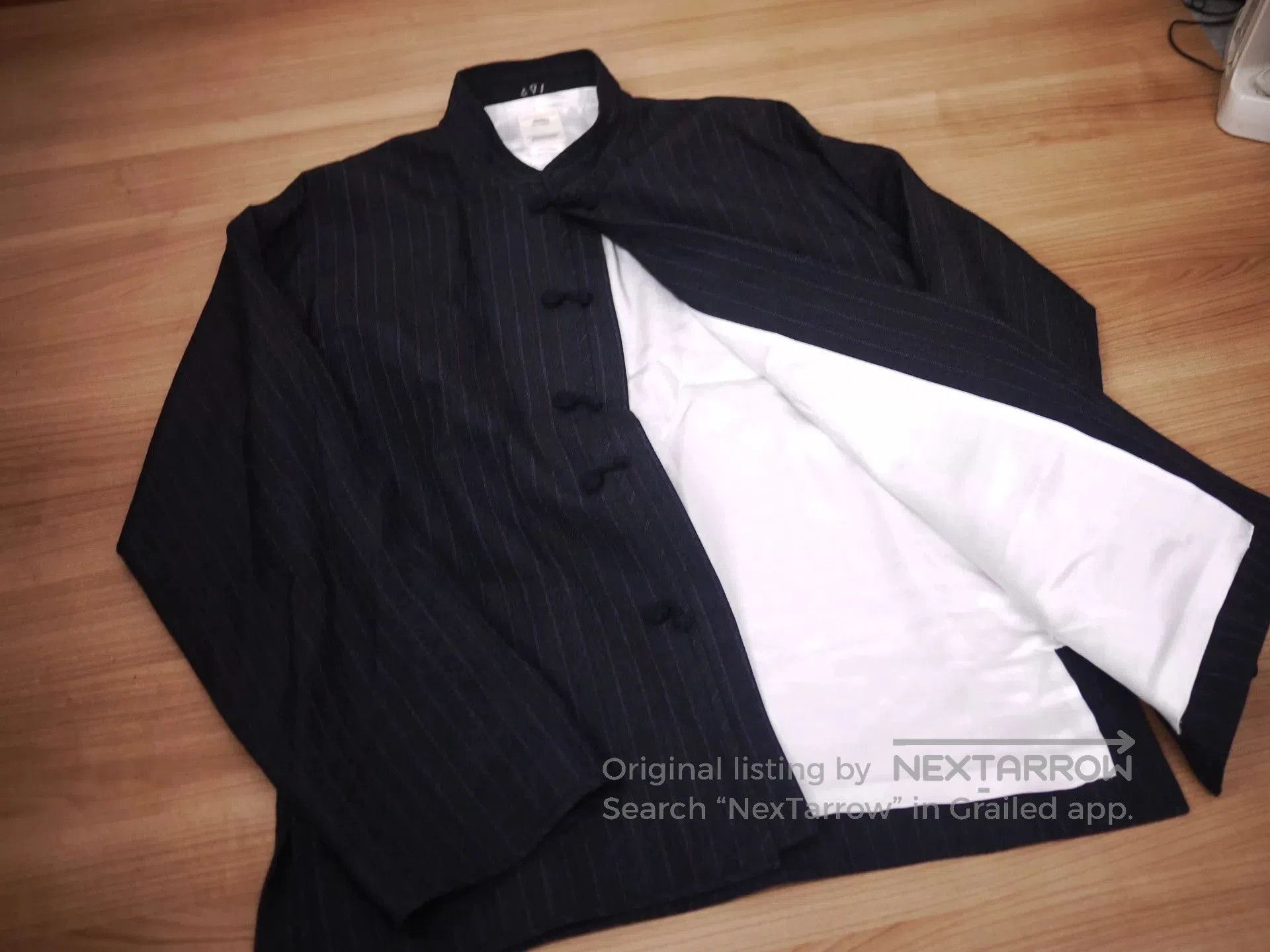 Visvim VISVIM DHARIA SHIRT PINSTRIPE BLACK. Size US L / EU 52-54 / 3 - 7 Thumbnail