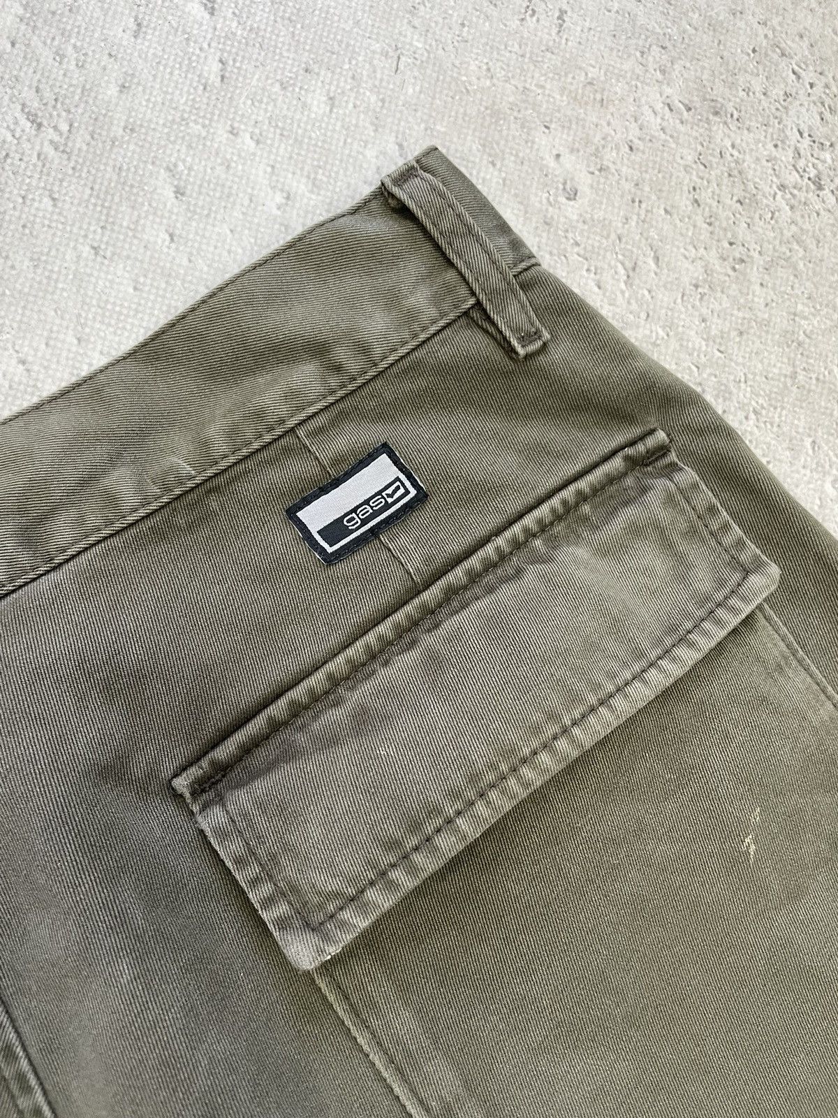GAS Junya watanabe green workwear cargo pants carpenter utility Size US 33 - 12 Thumbnail