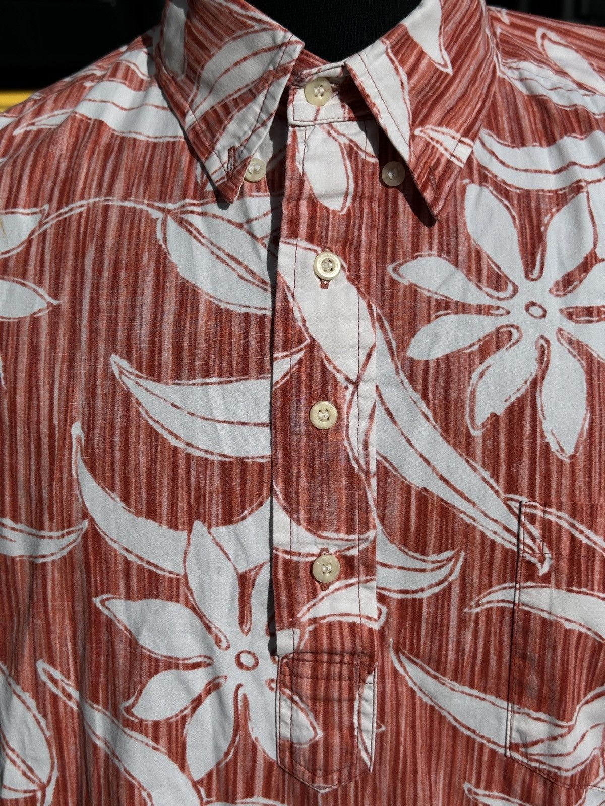 Reyn Spooner Preowned Reyn Spooner Phil Edwards Red/White Men's M Size US M / EU 48-50 / 2 - 3 Thumbnail