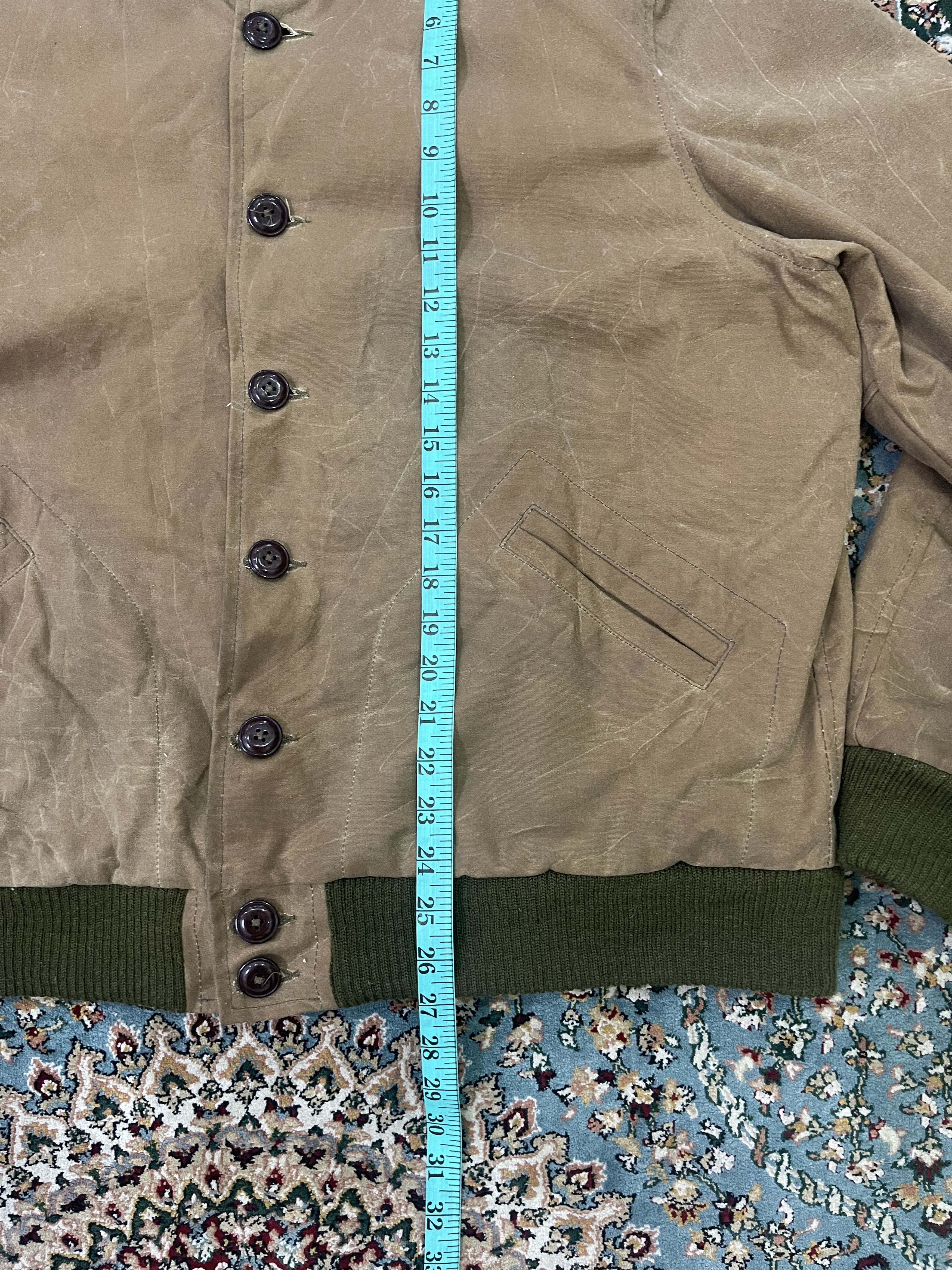 Dehen 1920 Dehen 1920 Heavy Duty Old School Truth Waxed Oil Jacket Size US XXL / EU 58 / 5 - 12 Thumbnail