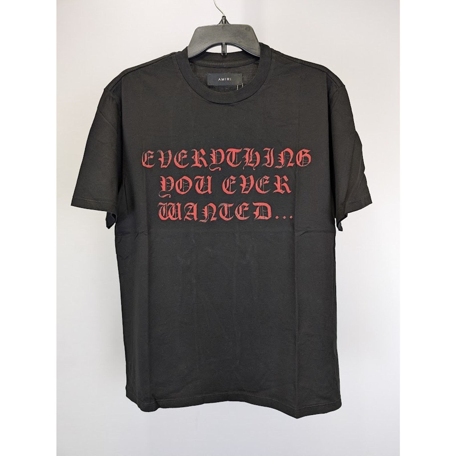 Amiri o1rshd1 Everything T-Shirt in Black / Red Size US L / EU 52-54 / 3 - 3 Thumbnail