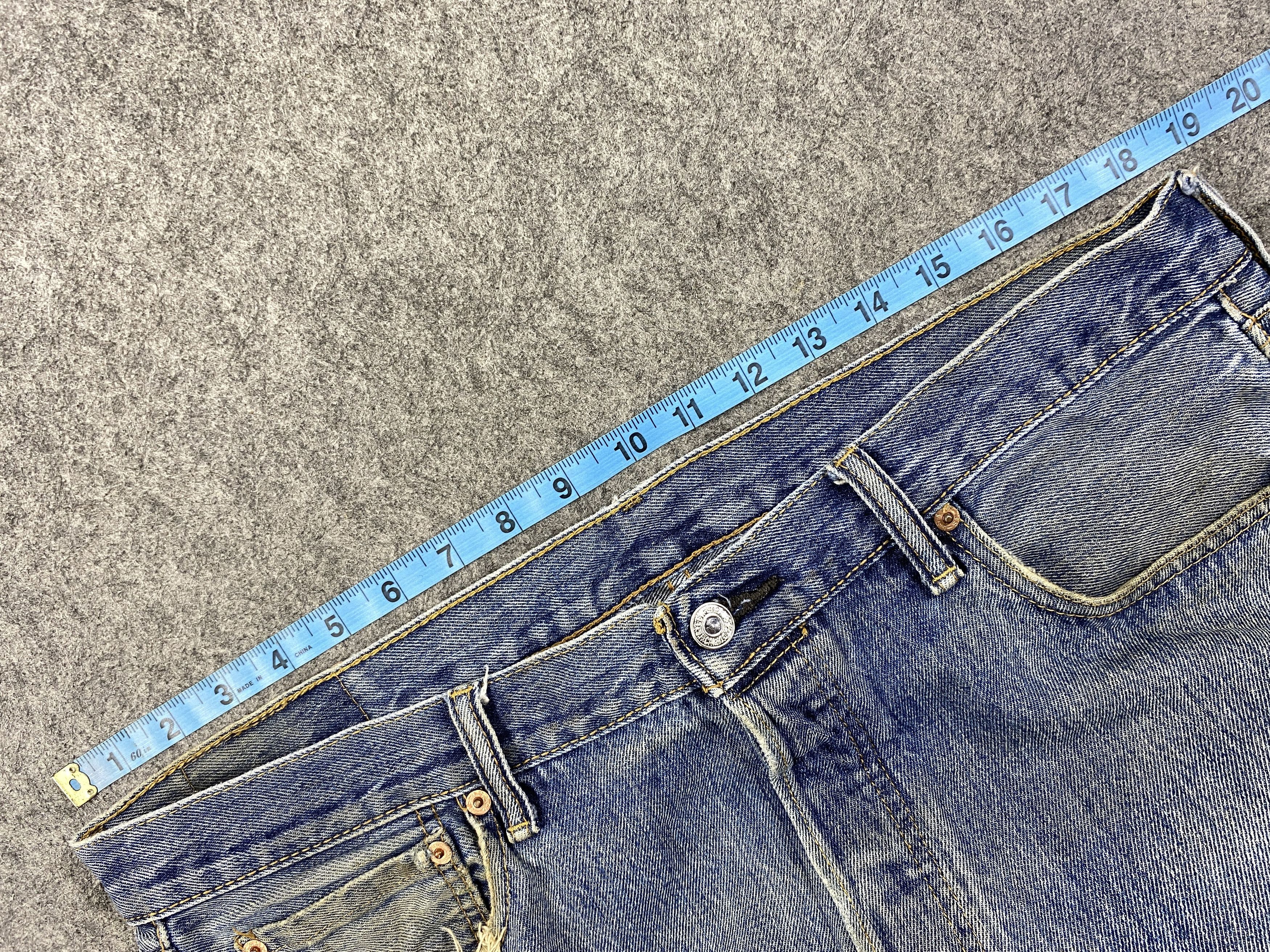 Levi's Dirty Blue Vintage Levi's 501 Jeans 37x34.5 Denim -JN1570 Size US 37 - 5 Thumbnail