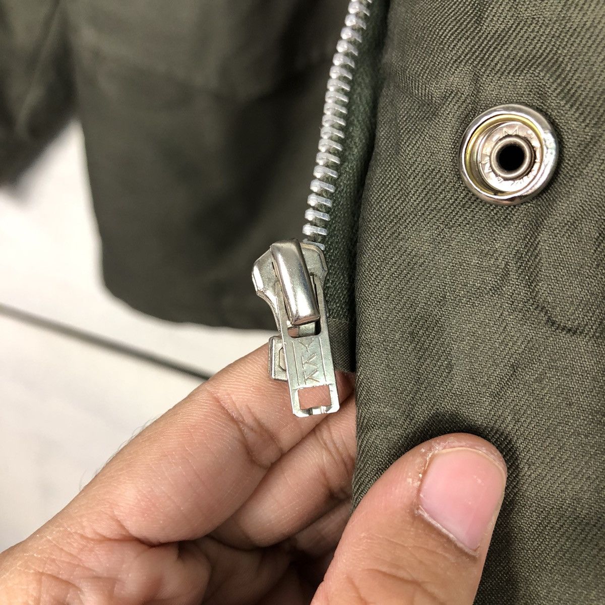 Edwin 📌Vintage Military Chore Work Jacket Edwin Blanket Fleece Size US M / EU 48-50 / 2 - 17 Thumbnail