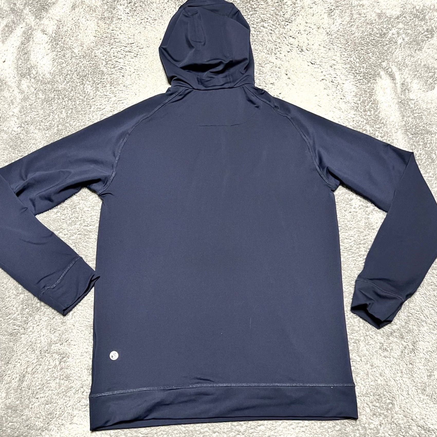 Vintage Swannies Shirt Hoodie Quarter Zip Golf Long Sleeve Performance Mens Medium Blue Regular Pullover Size US M / EU 48-50 / 2 - 3 Thumbnail