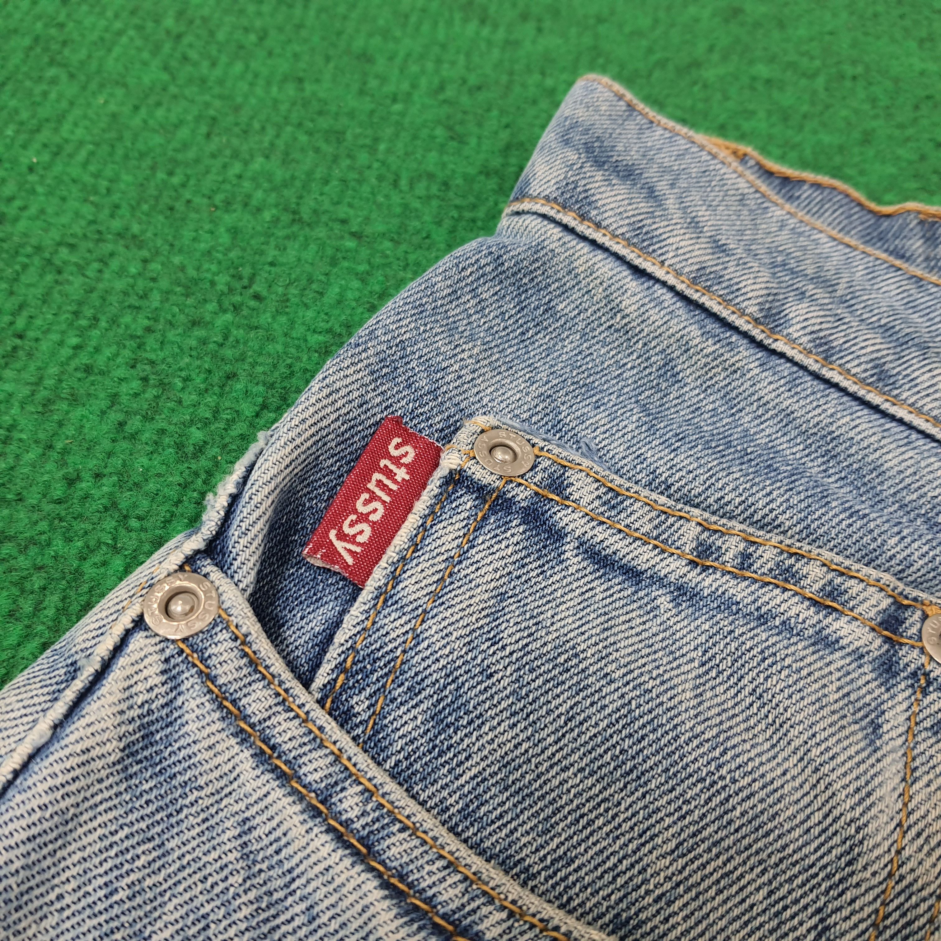 Stussy Vintage Stussy Streetwear Custom Logo Jeans Size US 32 / EU 48 - 5 Thumbnail