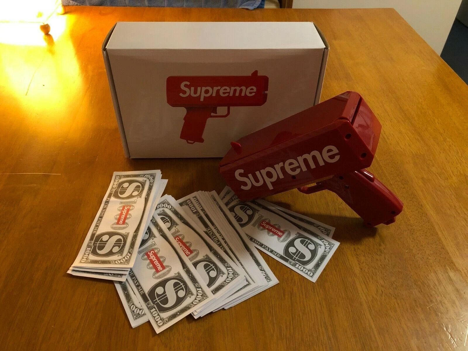 Supreme 100% Authentic 2017 Cash Cannon Complete in Box Size ONE SIZE - 1 Thumbnail
