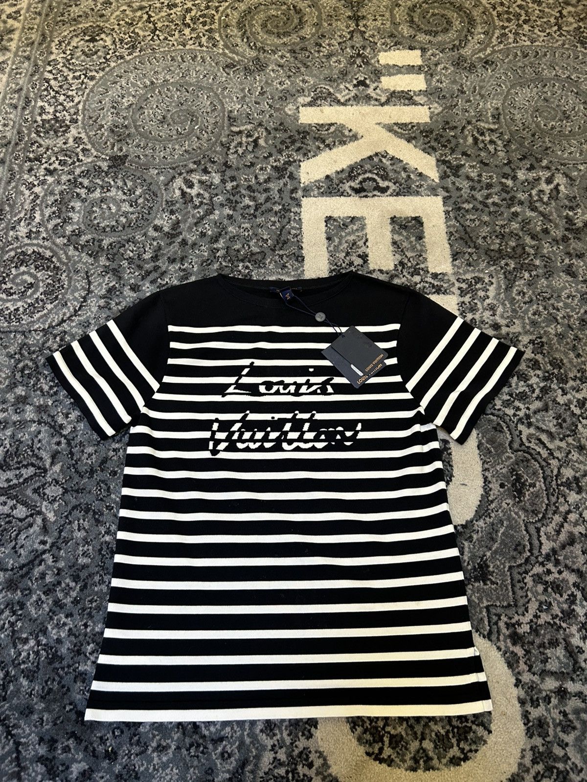 Louis Vuitton Louis Vuitton Knit Striped T shirt Size US M / EU 48-50 / 2 - 1 Thumbnail
