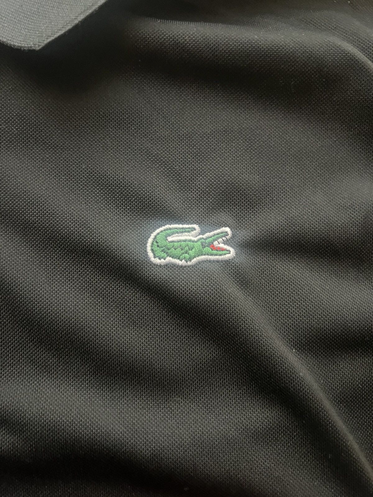 Lacoste Lacoste Black Polo Size US L / EU 52-54 / 3 - 3 Thumbnail