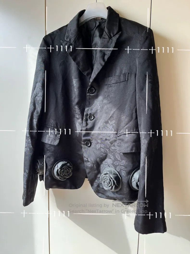 Comme des Garcons Comme Des Garcons Roses Blazer Size XS / US 0-2 / IT 36-38 - 5 Thumbnail