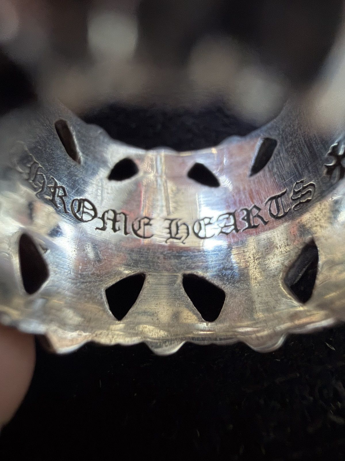 Chrome Hearts Chrome Hearts classic cemetery ring Size ONE SIZE - 4 Thumbnail