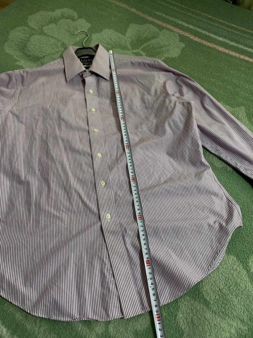 Polo Ralph Lauren × Ralph Lauren × Vintage Polo Ralph Lauren Striped Short Sleeve Shirt Non Iron Size US M / EU 48-50 / 2 - 9 Thumbnail