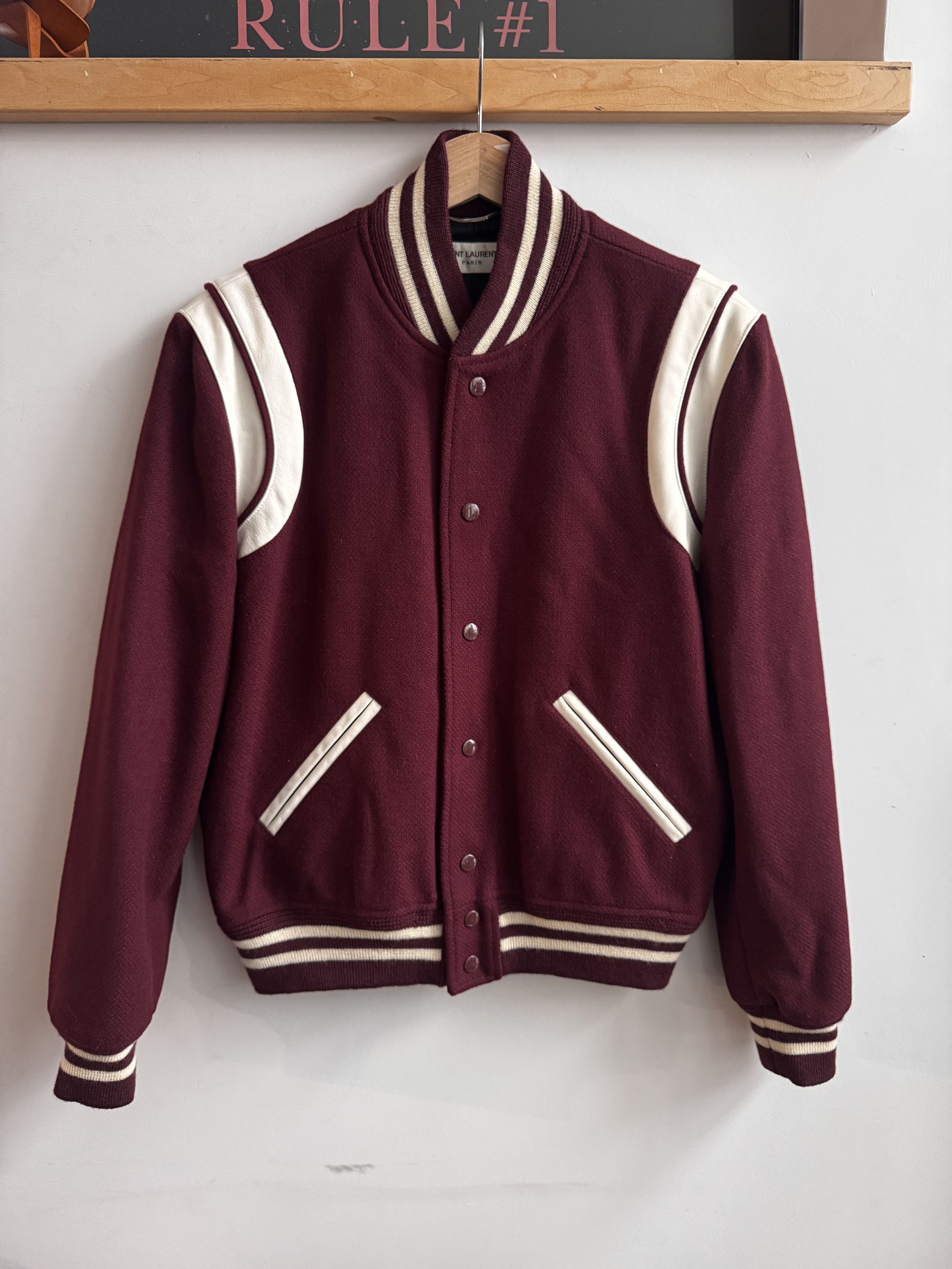 Saint Laurent Teddy Red | Grailed