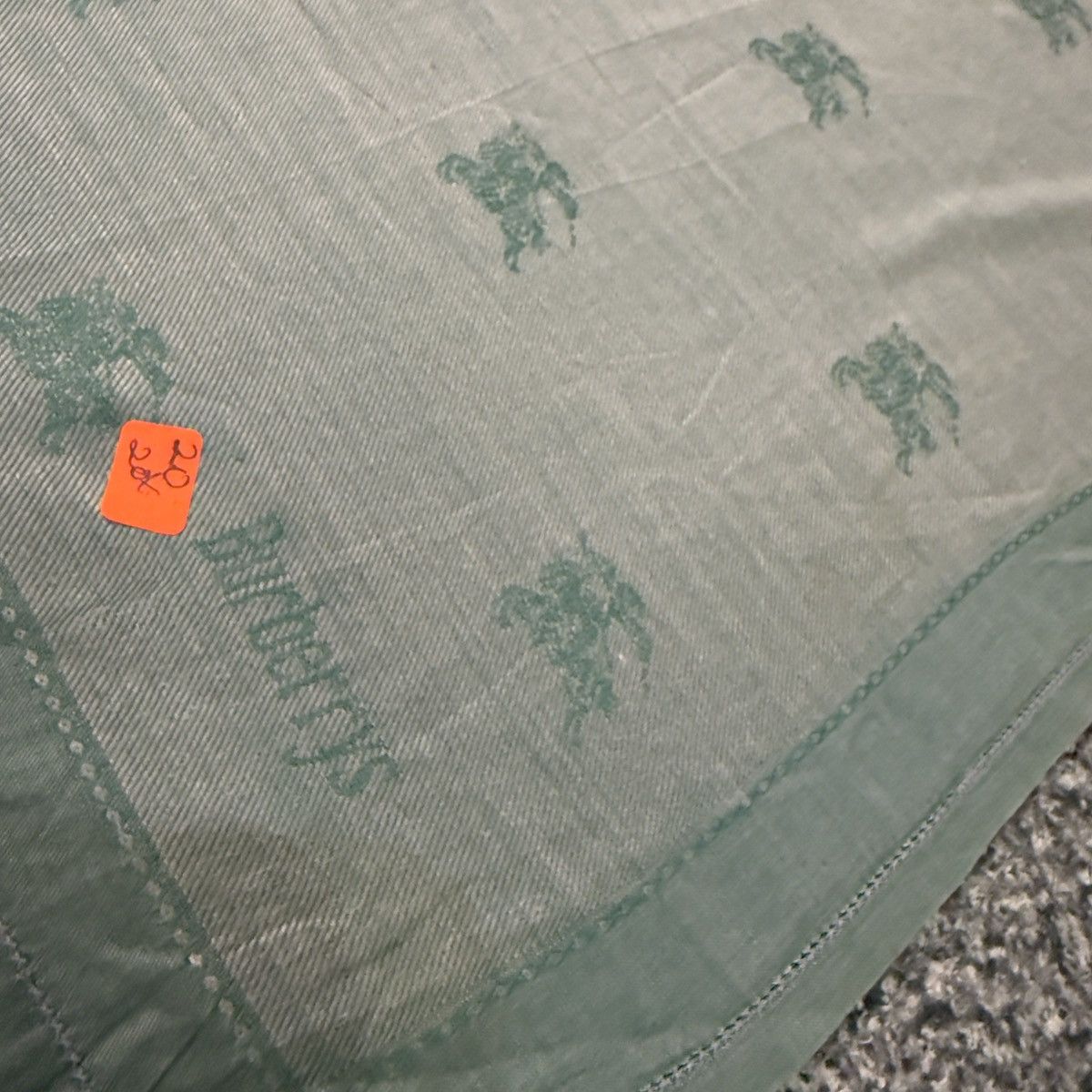 Vintage 🔥 Burberry Handkerchief | Neckerchief | Bandana | Size ONE SIZE - 4 Thumbnail