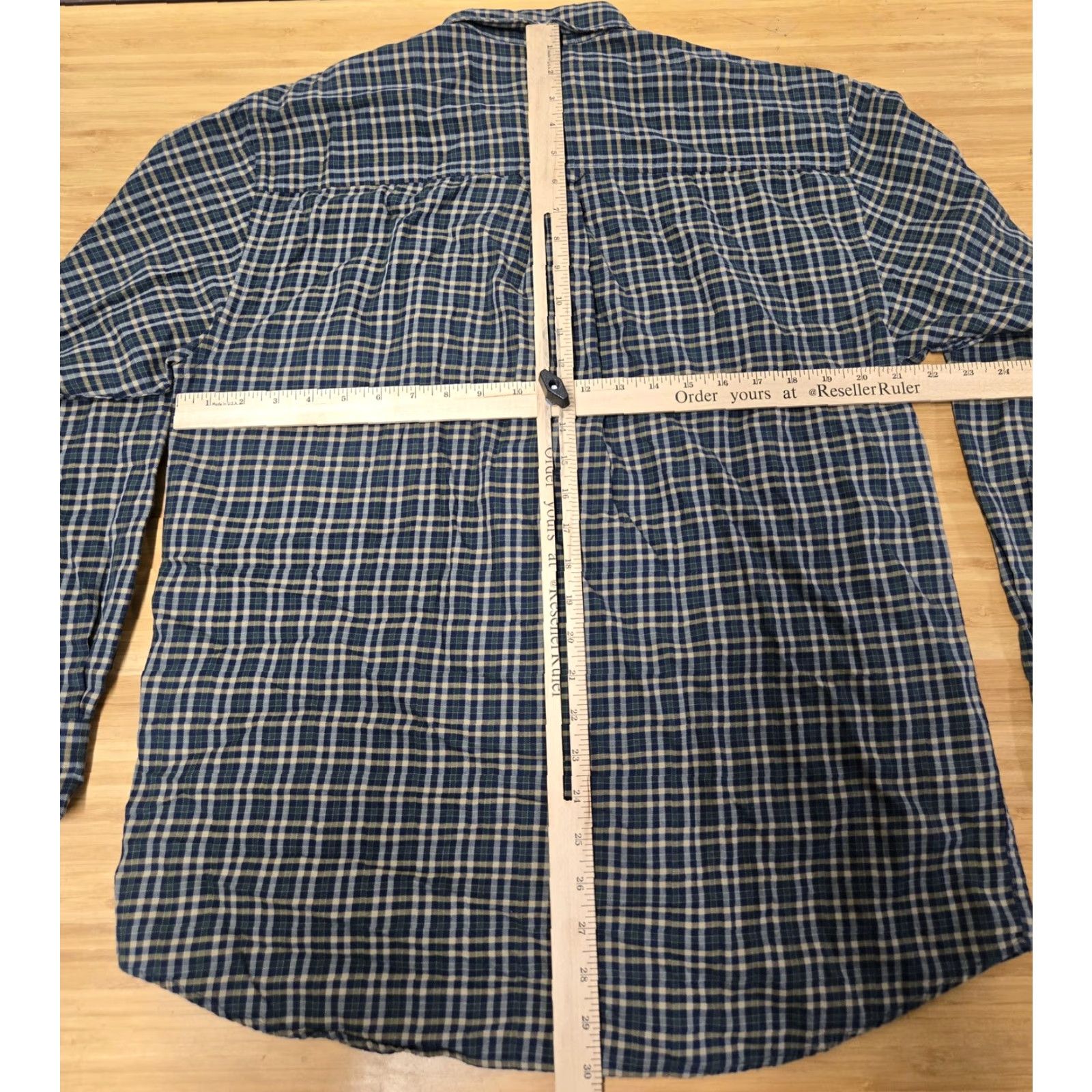 Pendleton VINTAGE Pendleton Shirt Mens Medium Green Blue Plaid Expedition Button Down Long Sleeve Size US L / EU 52-54 / 3 - 7 Thumbnail